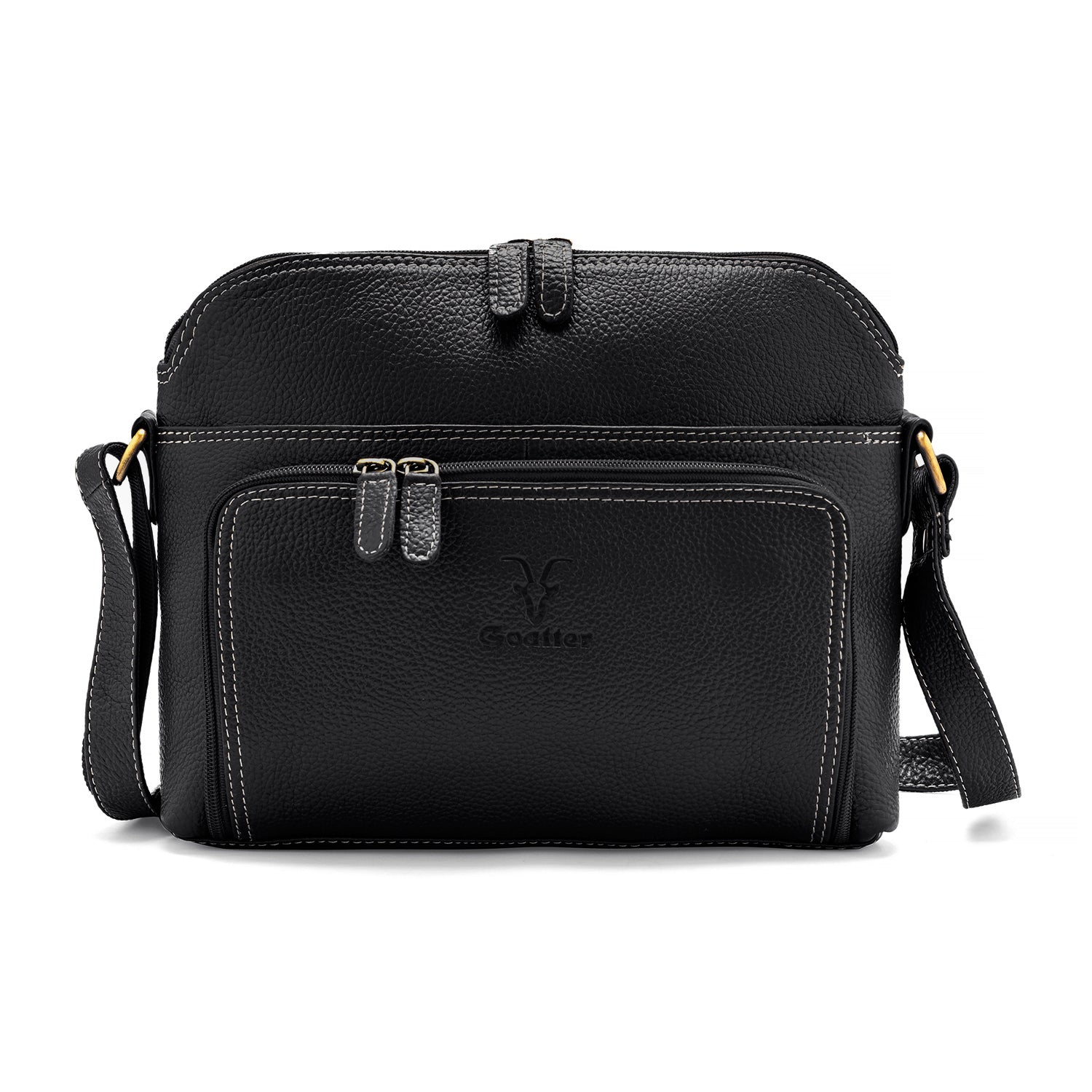 Goatter Genuine Leather Rover Classic Sling Bag for Girls and Women