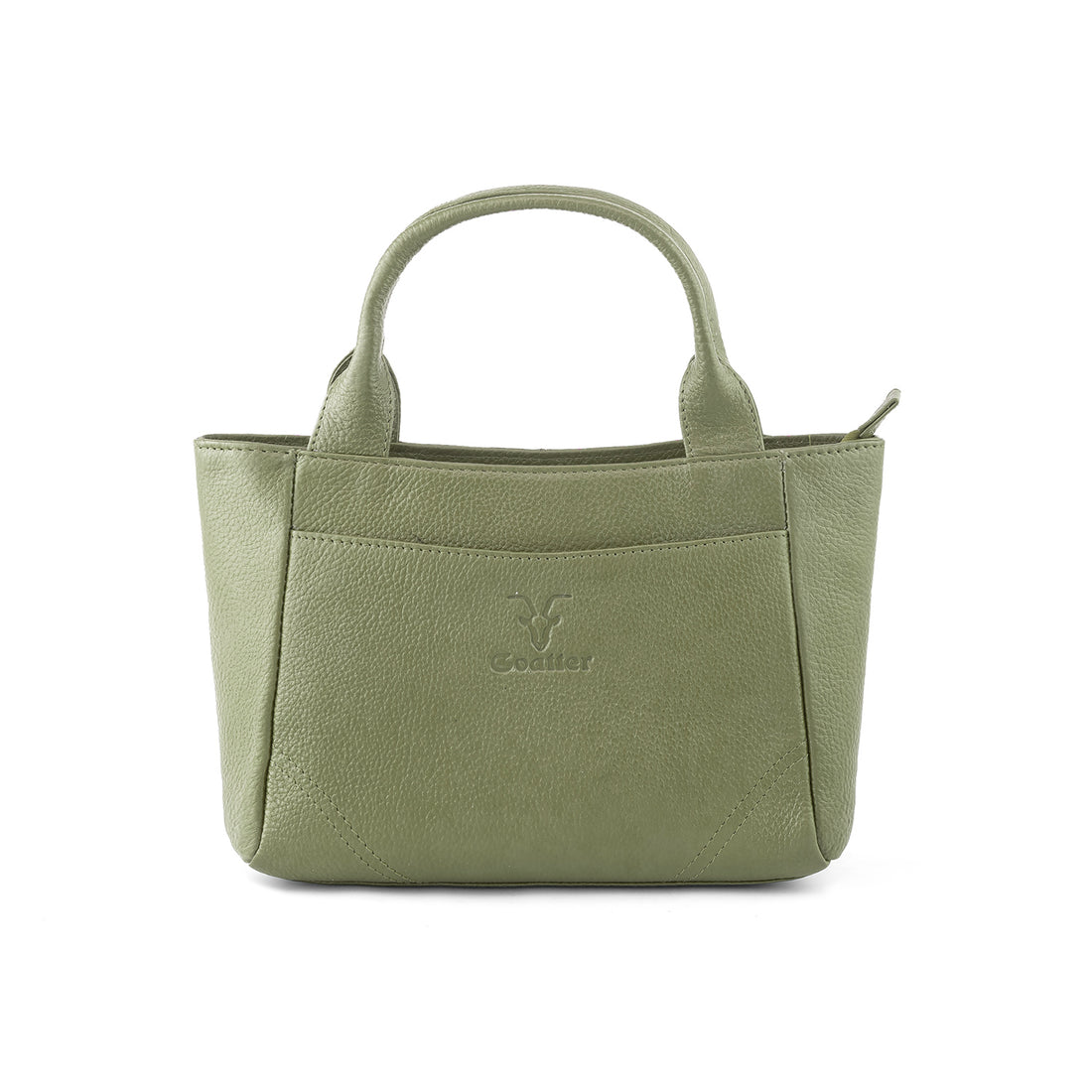 Goatter Women’s Genuine Leather Tote Handbag with Adjustable Sling Strap