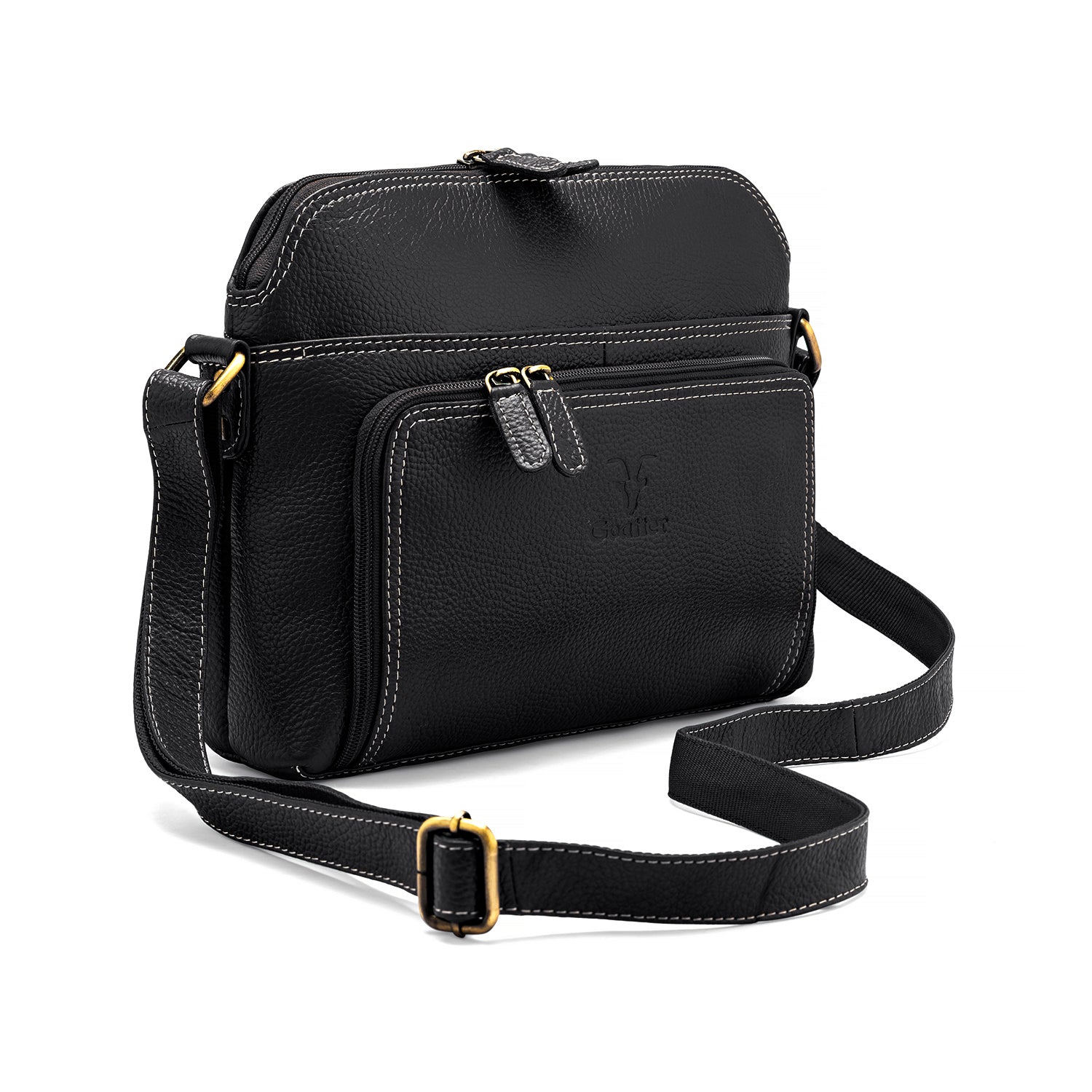 Goatter Genuine Leather Rover Classic Sling Bag for Girls and Women