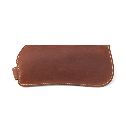 Goatter Leather Material Spectacles And Sunglass Case