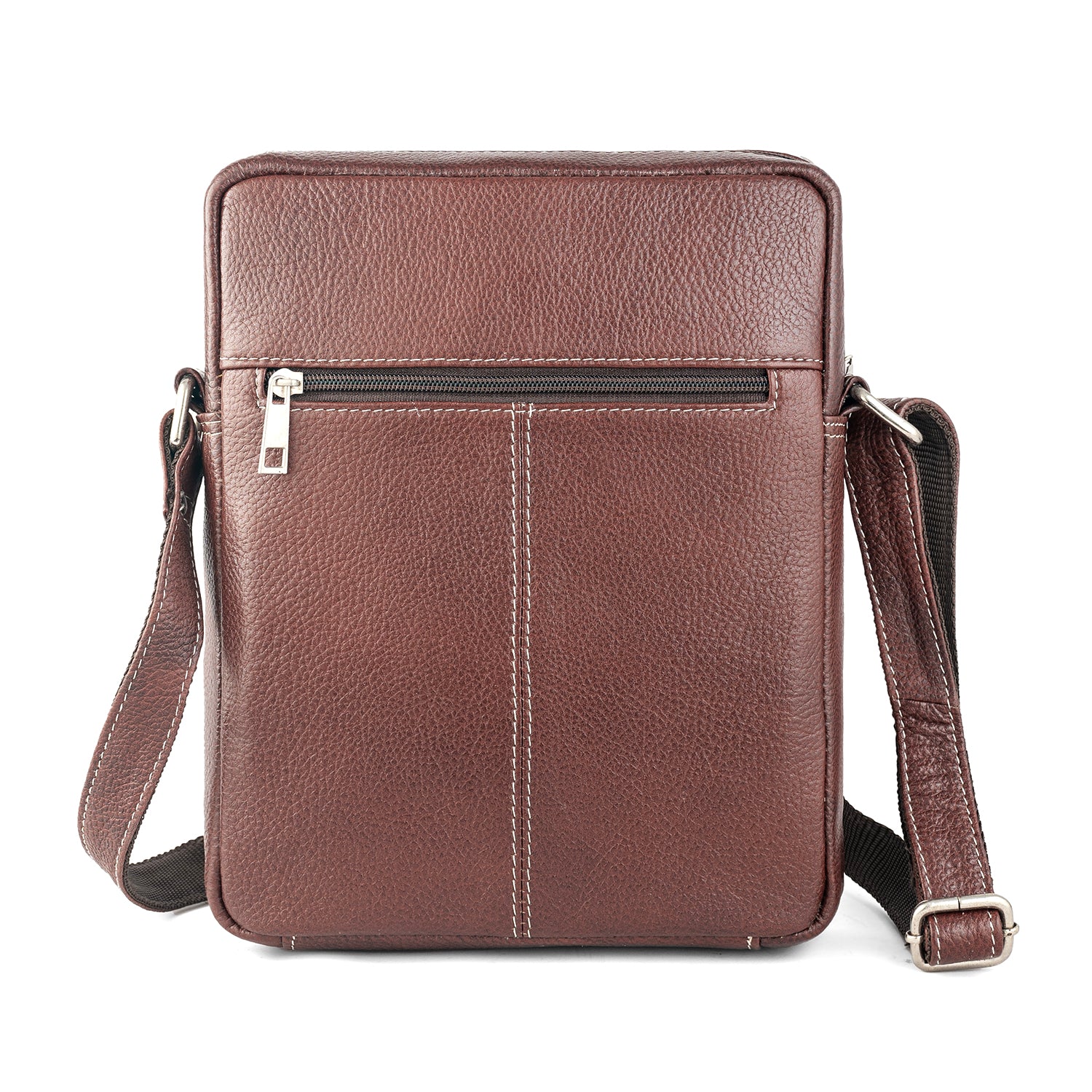 Goatter Men’s Genuine Leather Sling Bag – Medium Size