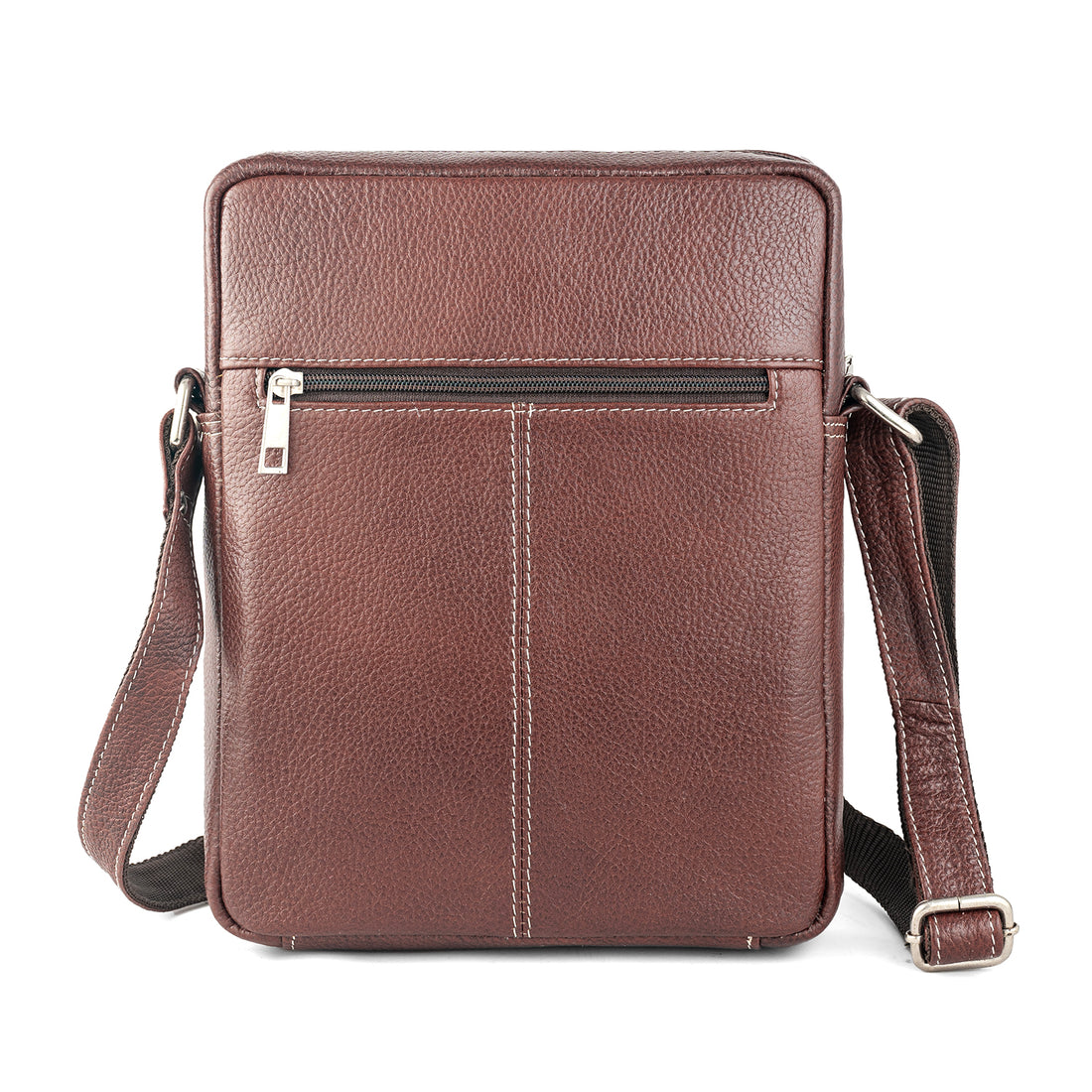 Goatter Men’s Genuine Leather Sling Bag – Medium Size