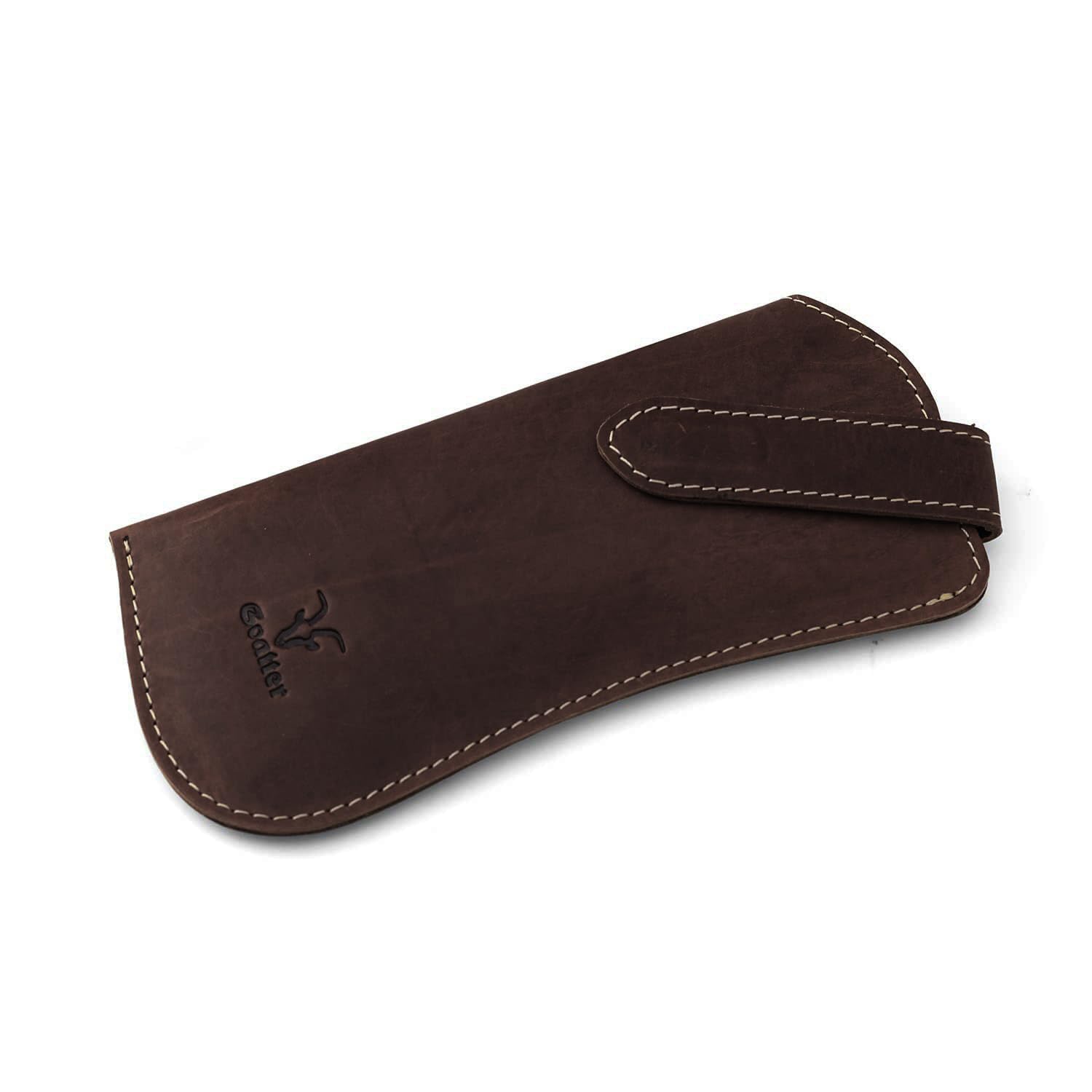 Goatter Leather Material Spectacles And Sunglass Case