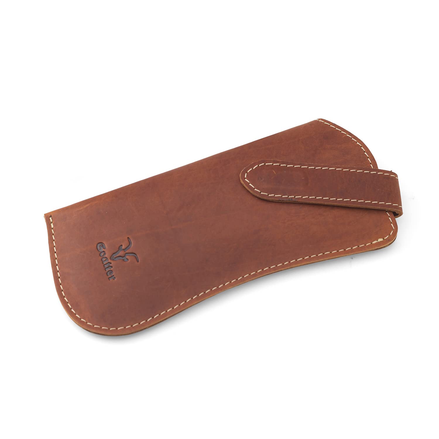 Goatter Leather Material Spectacles And Sunglass Case