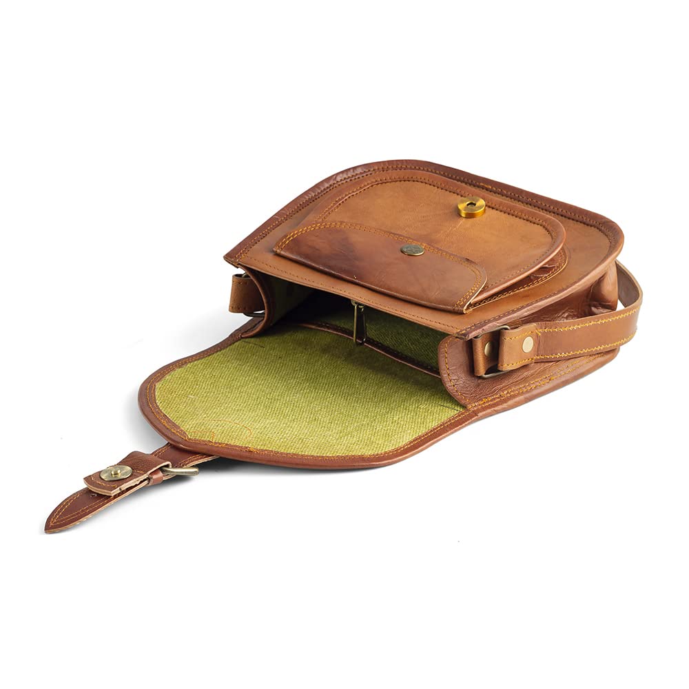 Goatter Genuine Leather Casual Sling Bag for Girls and Women