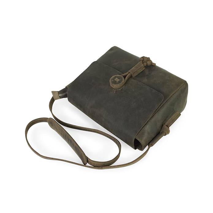 Goatter Hunter Leather 9"Inch Crossbody/Sling Bag