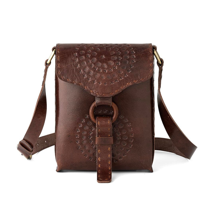 Goatter Genuine Leather Rustic Craft Girls And Women’s Cross Body Sling Bag