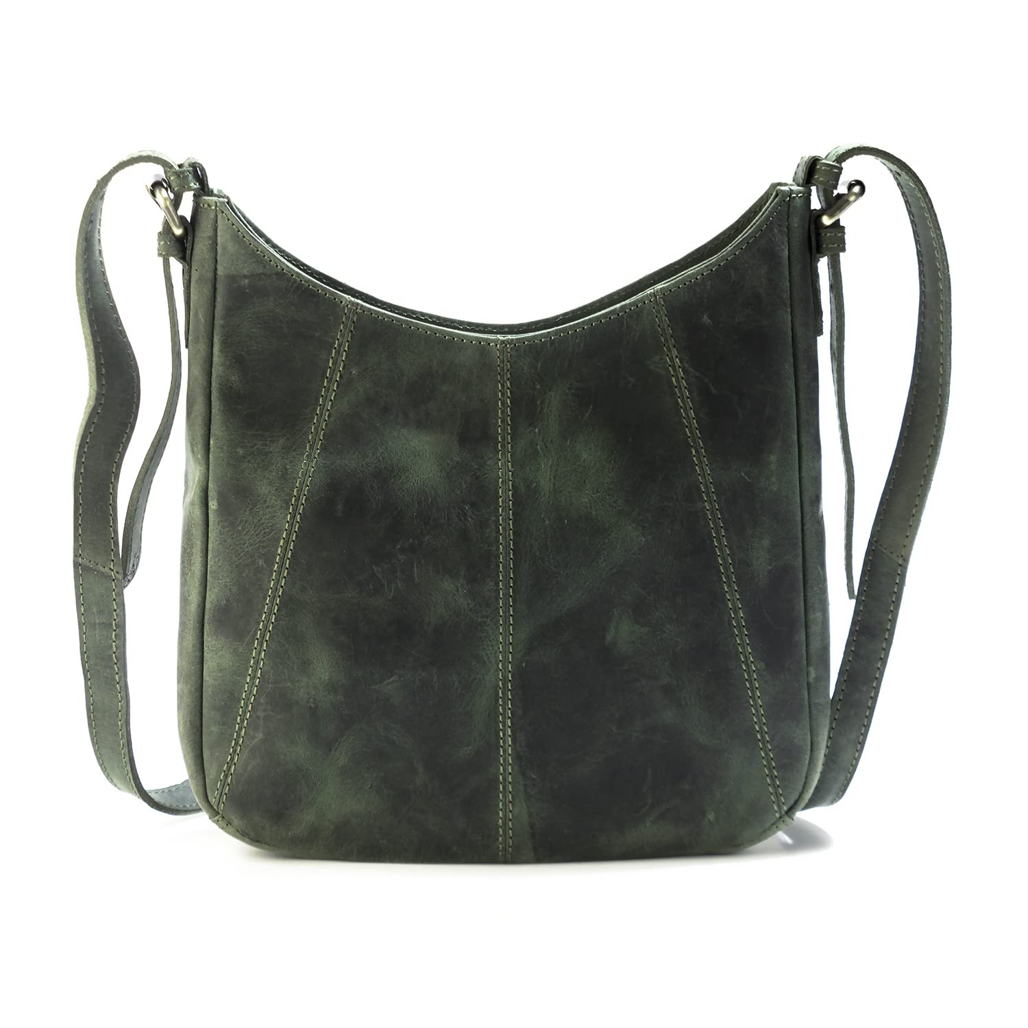 Goatter Hunter Leather Sling Cross-Body Bag for Girls And Women