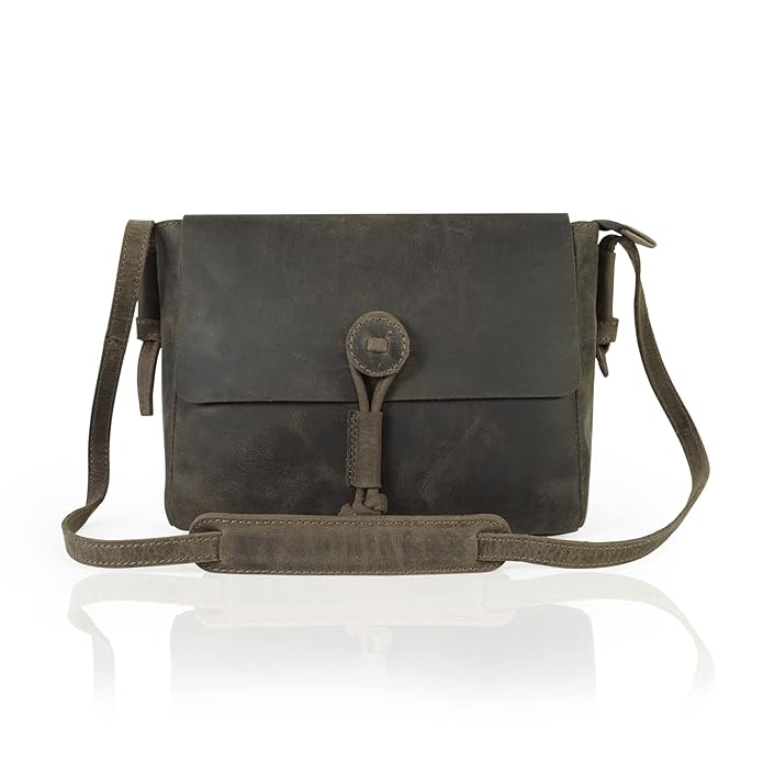 Goatter Hunter Leather 9"Inch Crossbody/Sling Bag