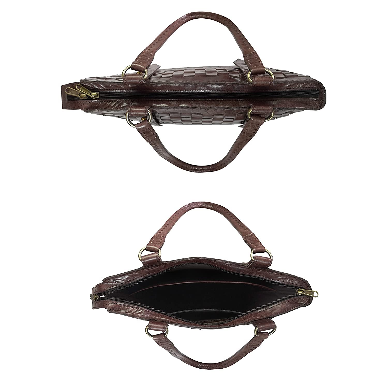 Goatter Genuine Leather Handmade Women's Tote Bag,