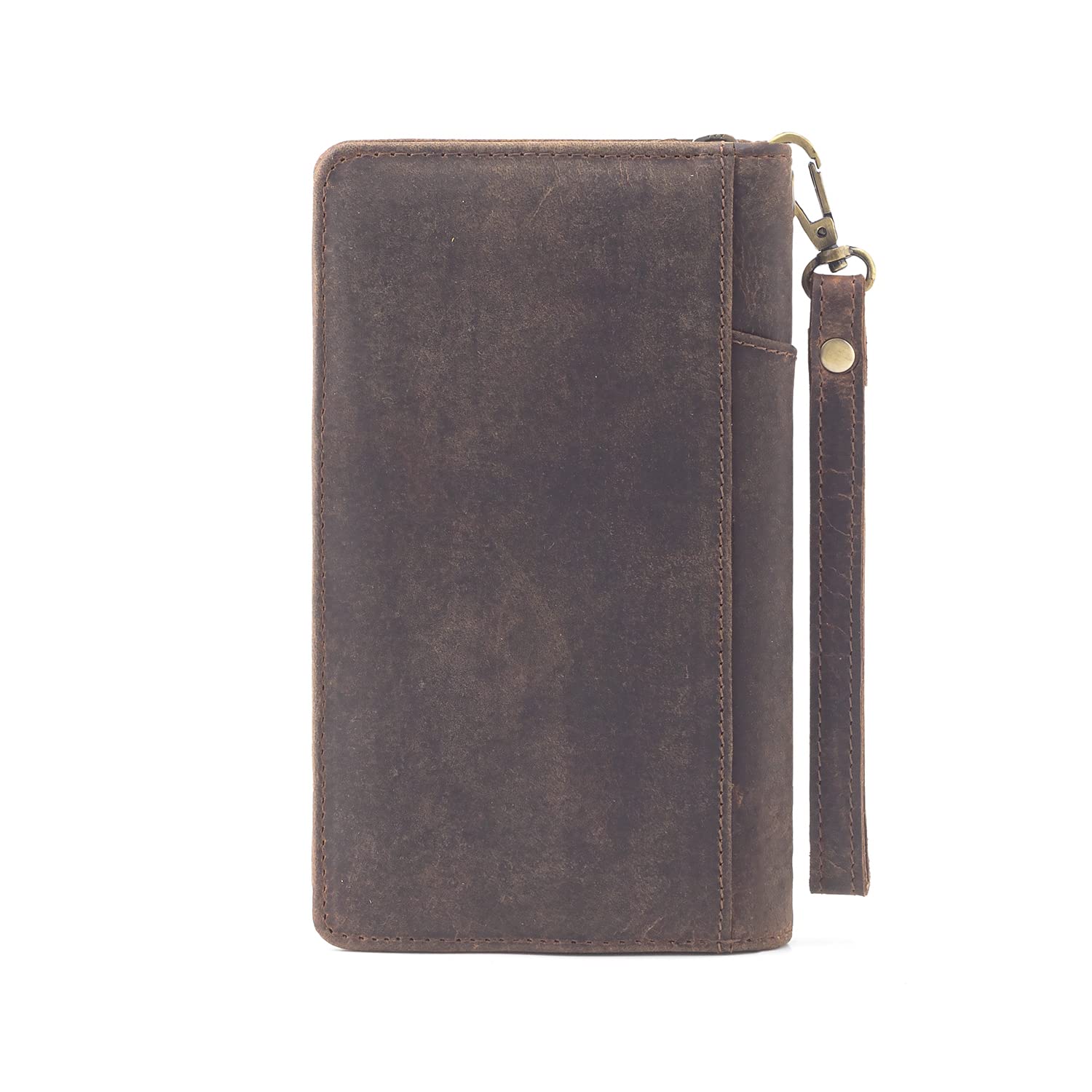 Goatter Hunter Leather Family Travel Wallets and Passport Case for Men and Women