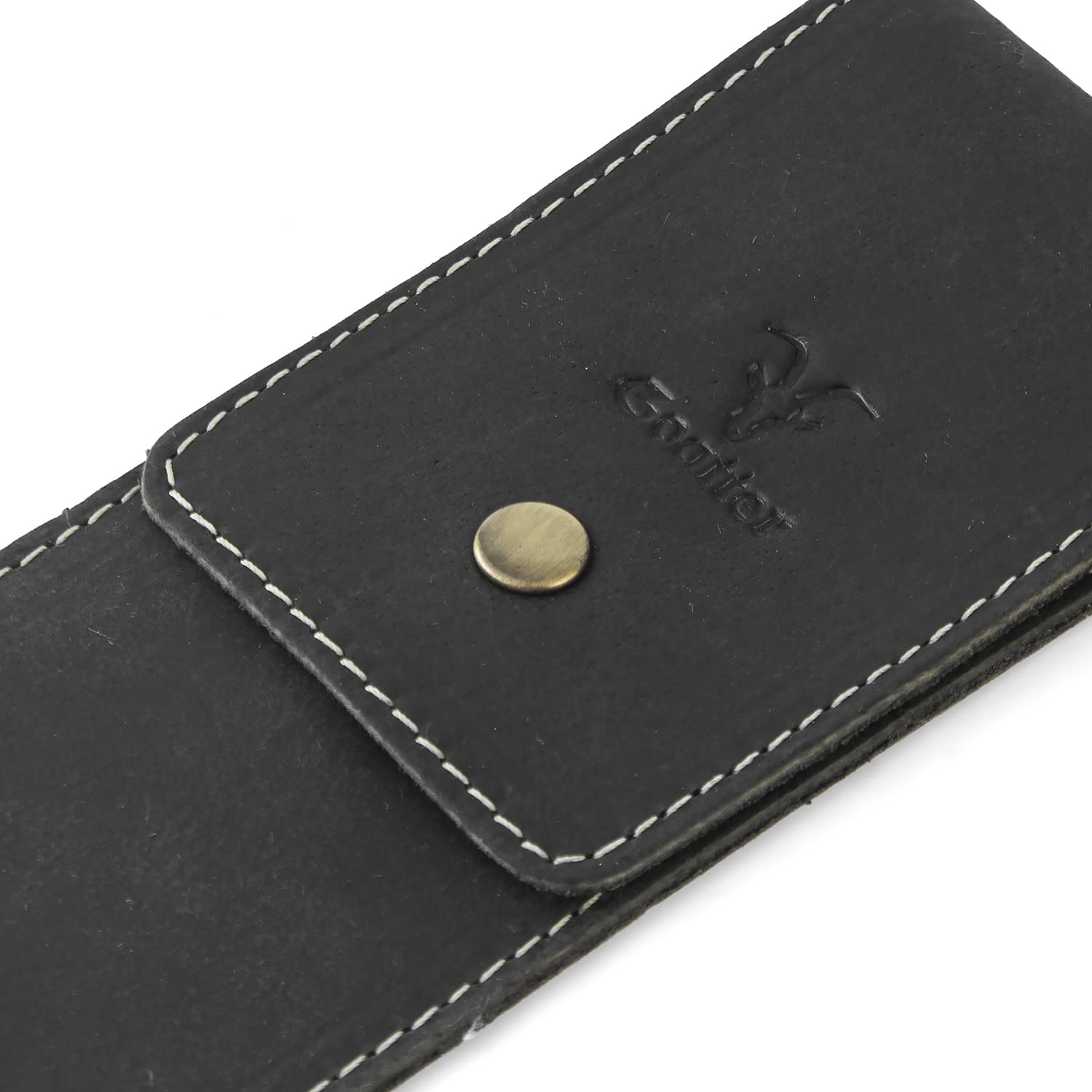 Goatter Hunter Leather Pen Case