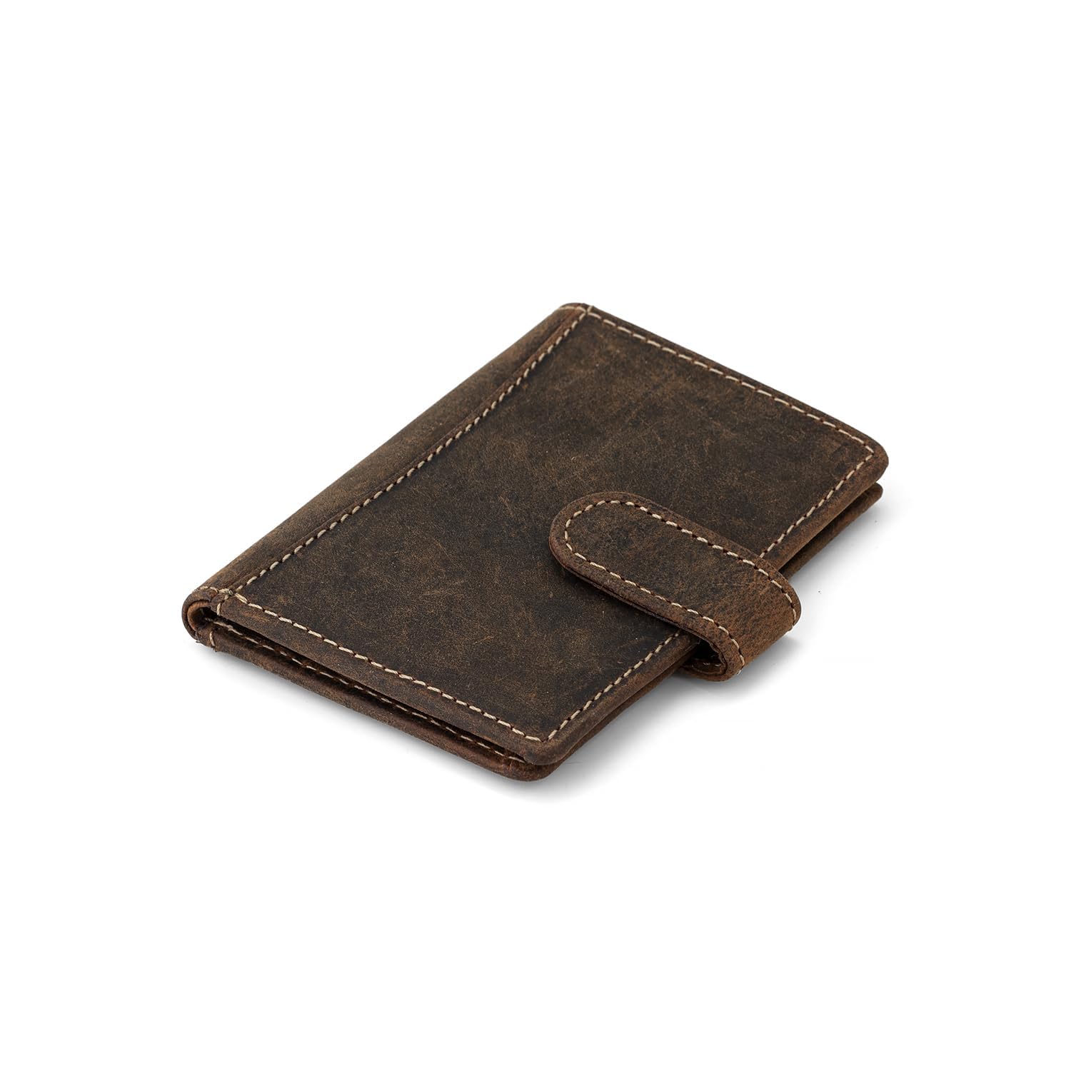 Goatter Genuine Leather Slim Bi-fold Pocket Wallet and Card Holder
