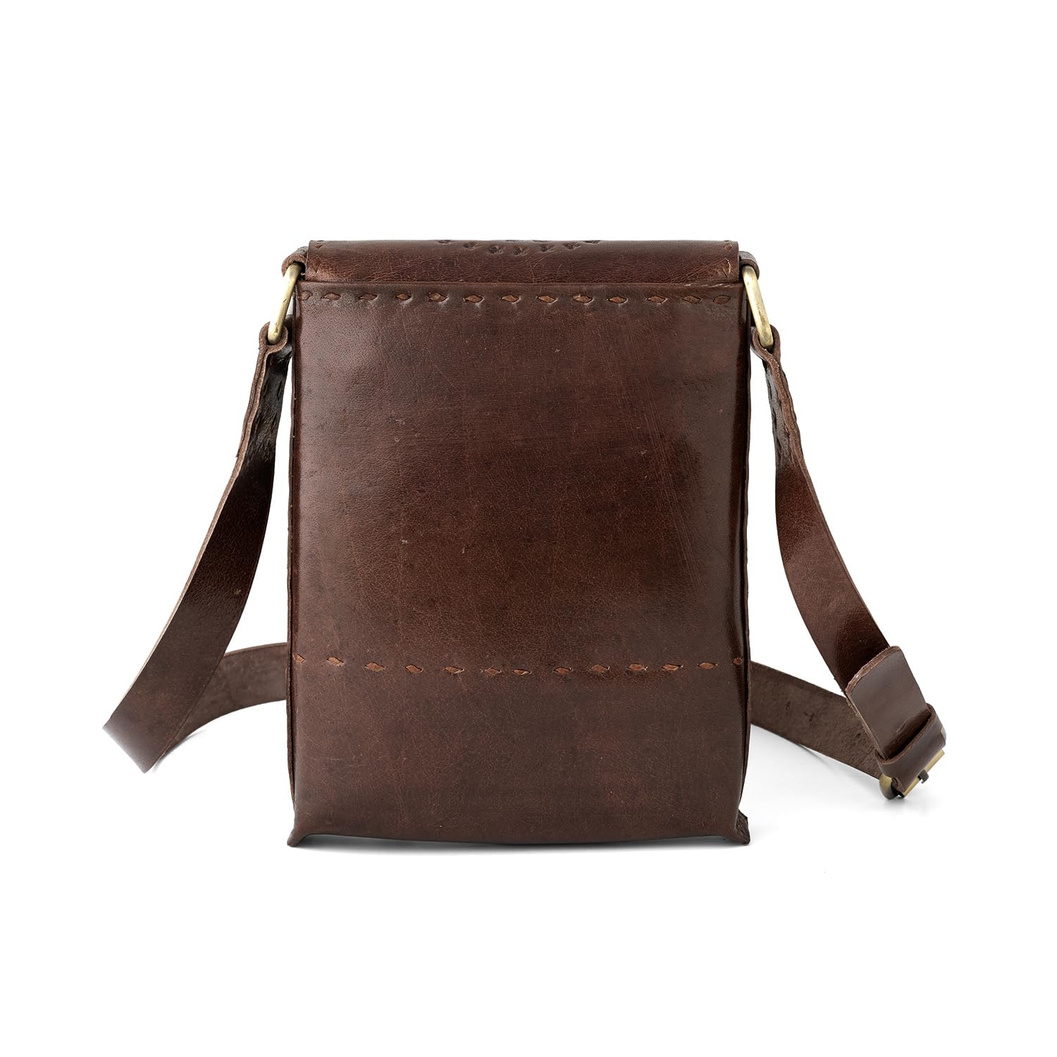 Goatter Genuine Leather Rustic Craft Girls And Women’s Cross Body Sling Bag