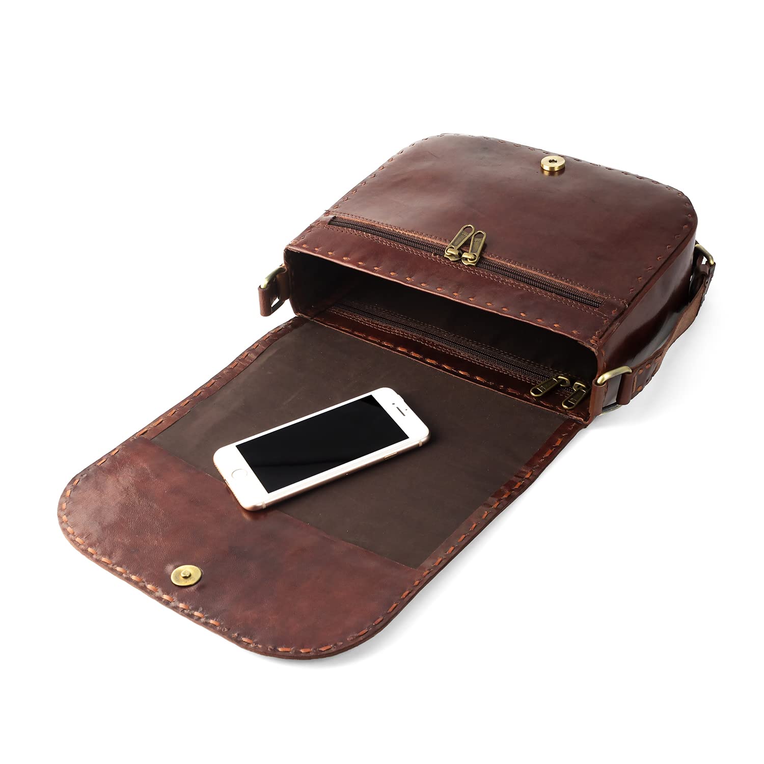 Goatter Genuine Leather Handcrafted Sling Bag