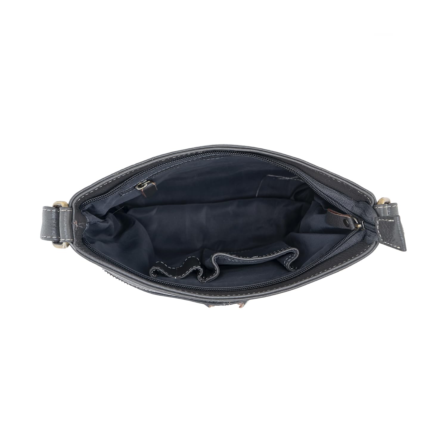 Goatter Genuine Soft Leather Daily Docket 10" Inch Sling Cross-Body Bag for Girls And Women,