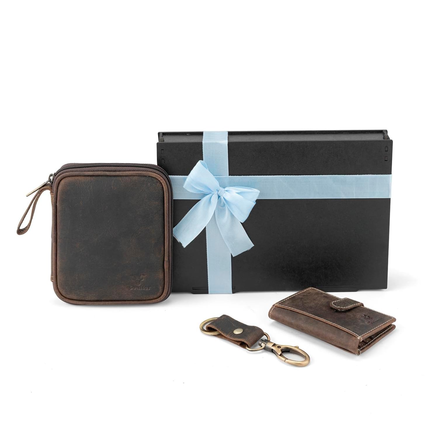 Goatter Genuine Leather Gift Hamper for Men,(Set of 3 Gift Set )