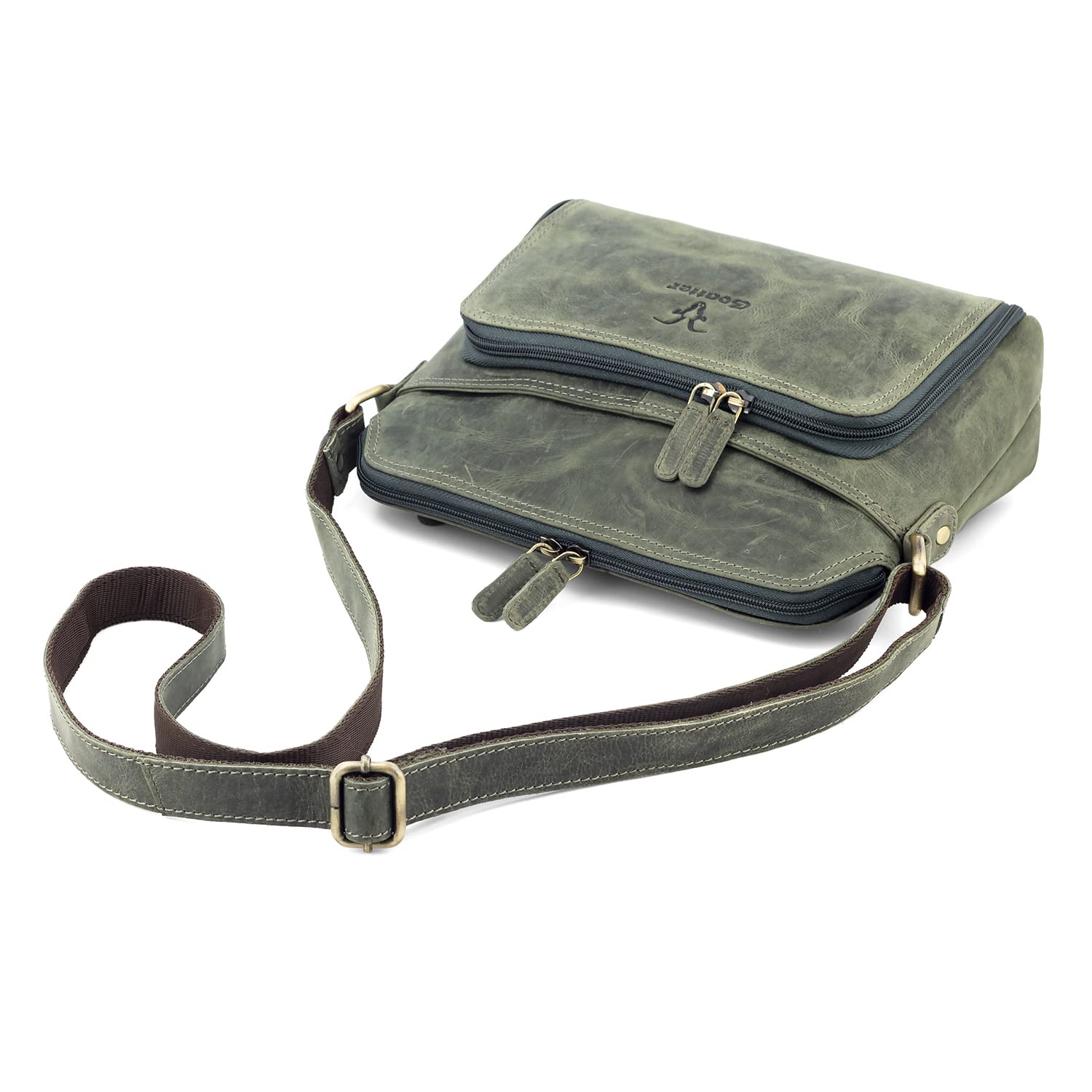 Goatter Genuine Leather Rover Classic Sling Bag for Girls and Women