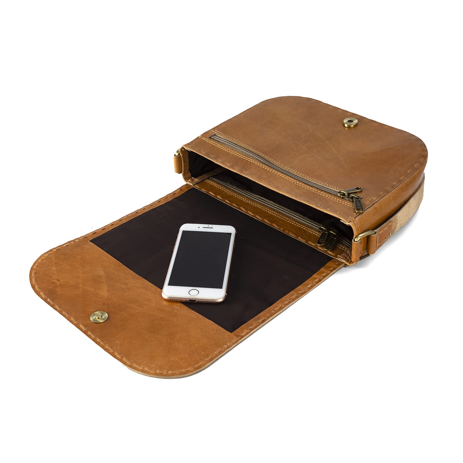 Goatter Genuine Leather Handcrafted Sling Bag