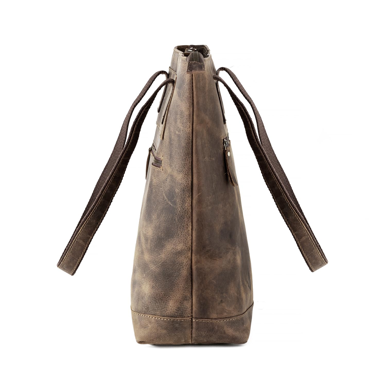 Goatter Genuine Leather Tote Bag For  Women