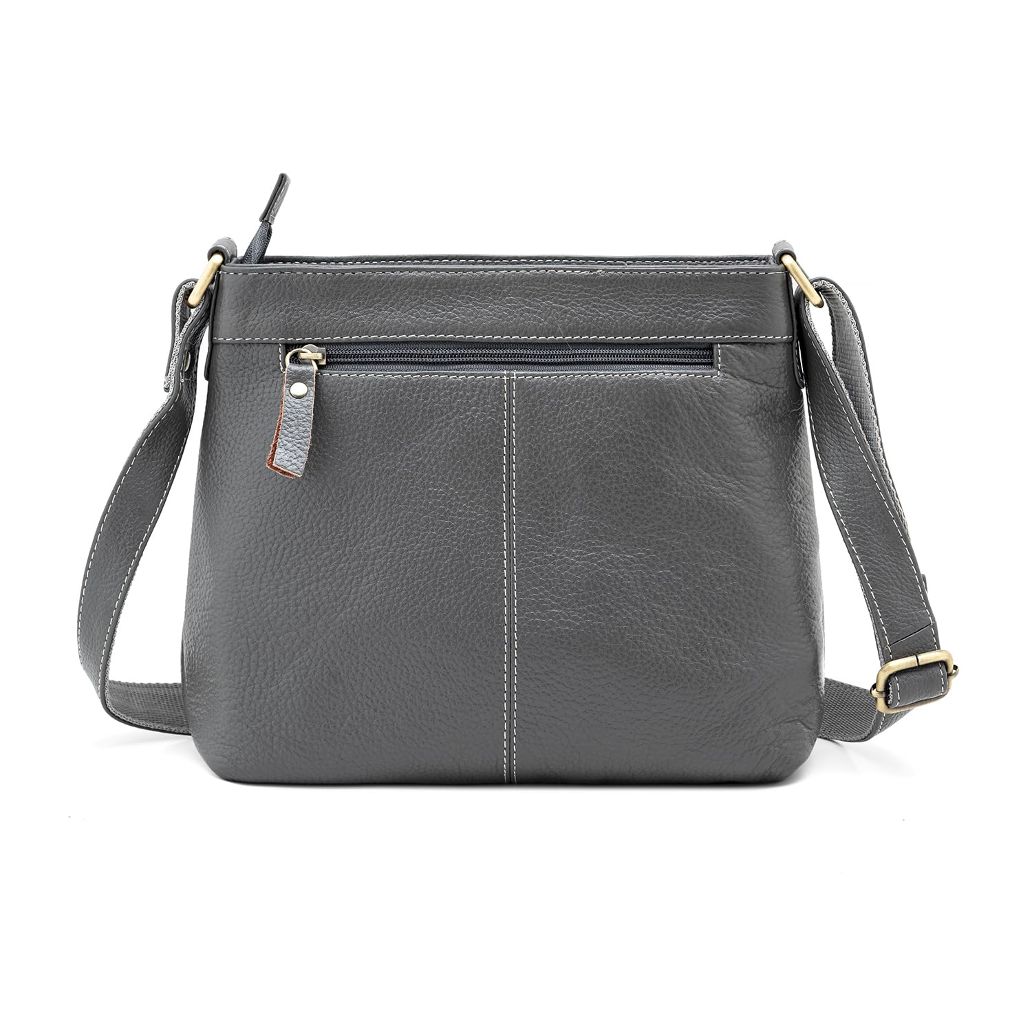 Goatter Genuine Soft Leather Daily Docket 10" Inch Sling Cross-Body Bag for Girls And Women,