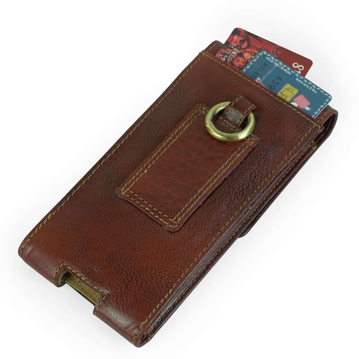 Goatter Leather Material Mobile Flip Cover