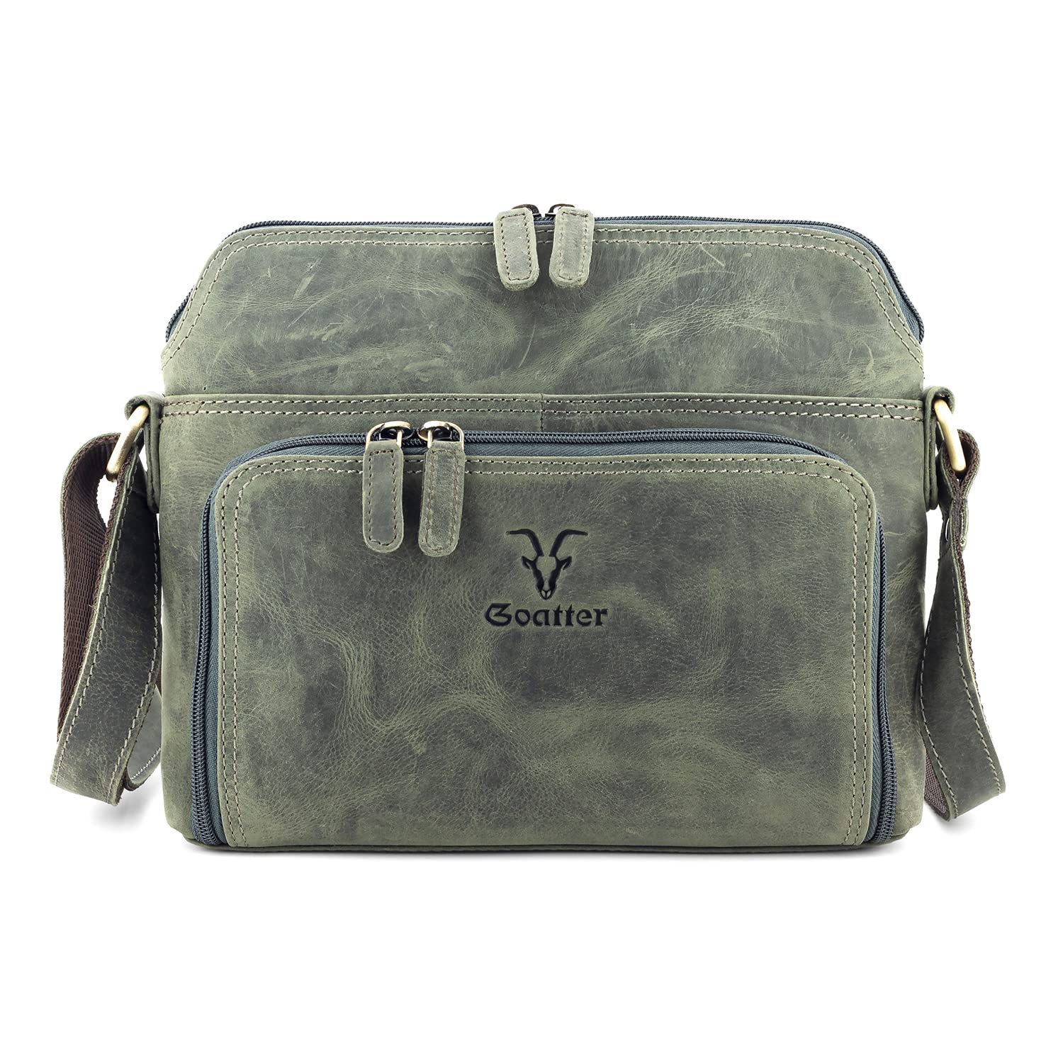 Goatter Genuine Leather Rover Classic Sling Bag for Girls and Women