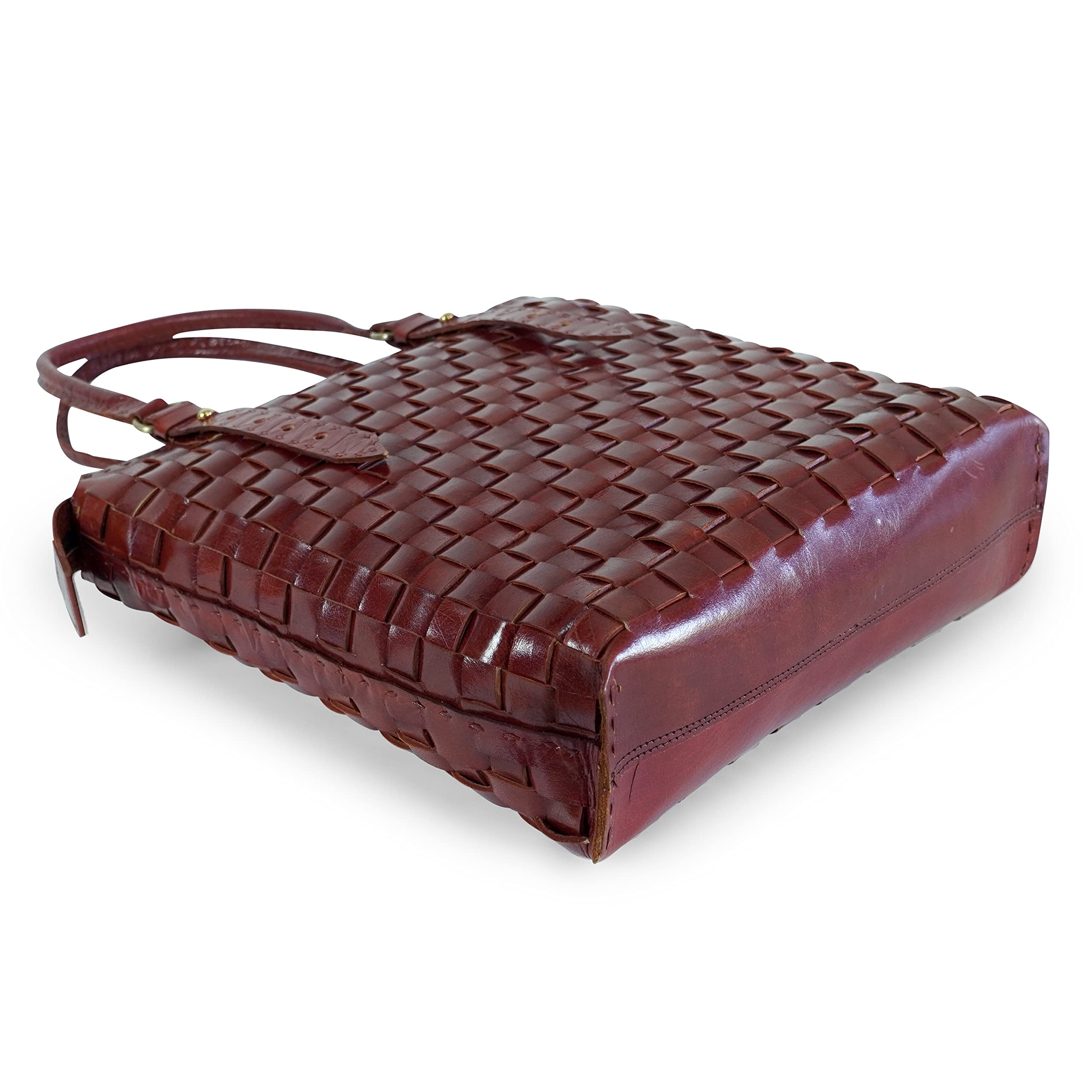 Goatter Genuine Leather Handmade Women's Tote Bag,