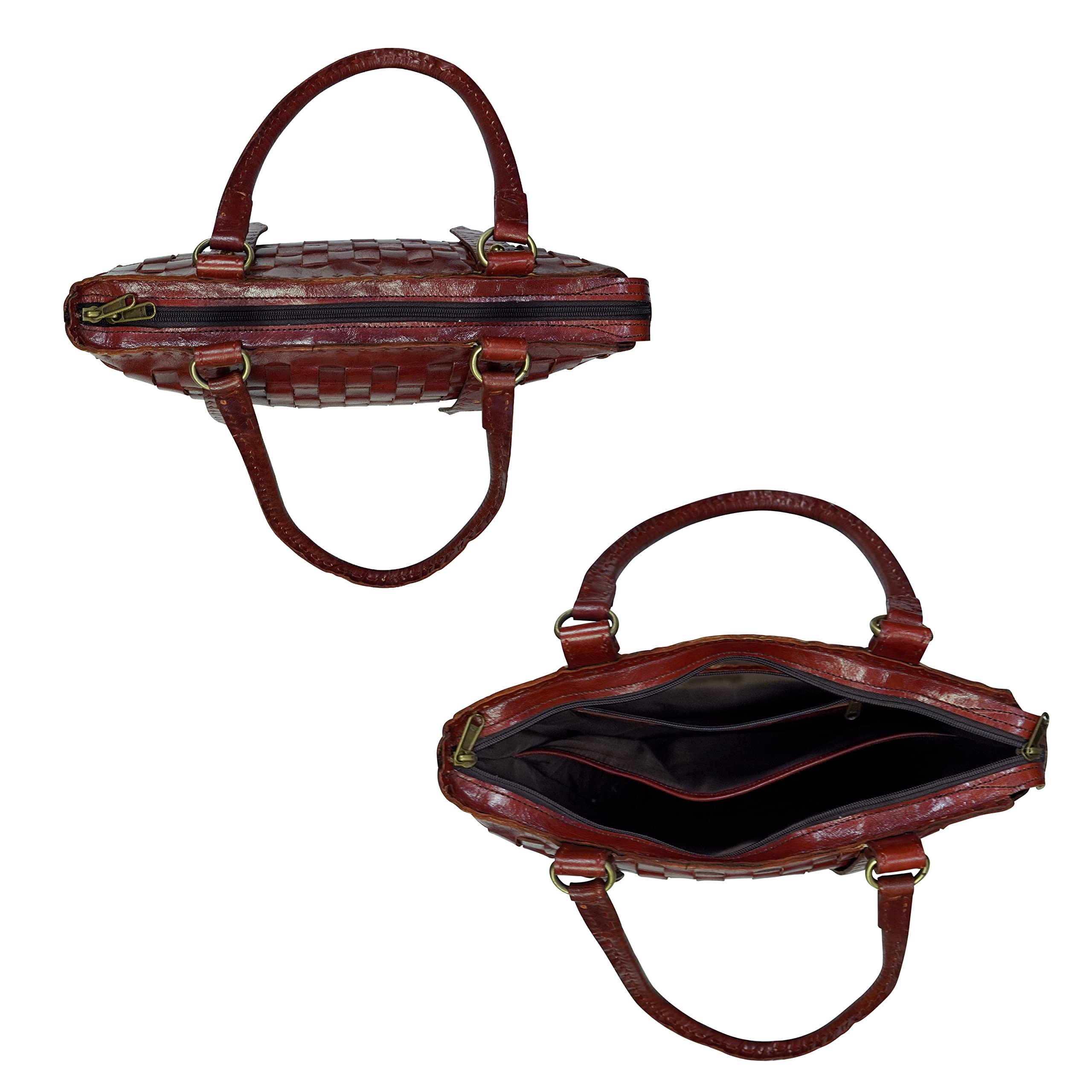 Goatter Genuine Leather Handmade Women's Tote Bag,