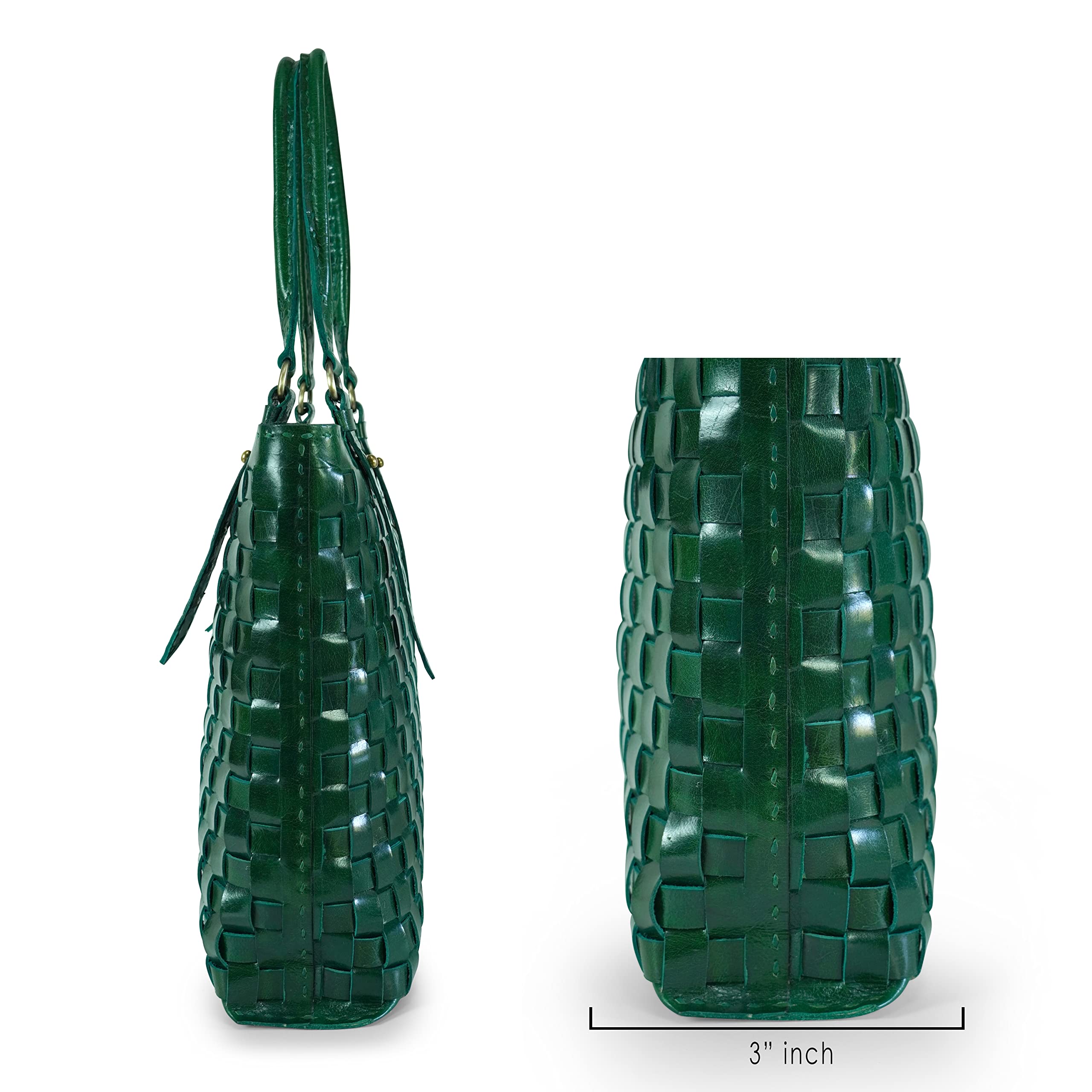 Goatter Genuine Leather Handmade Women's Tote Bag,