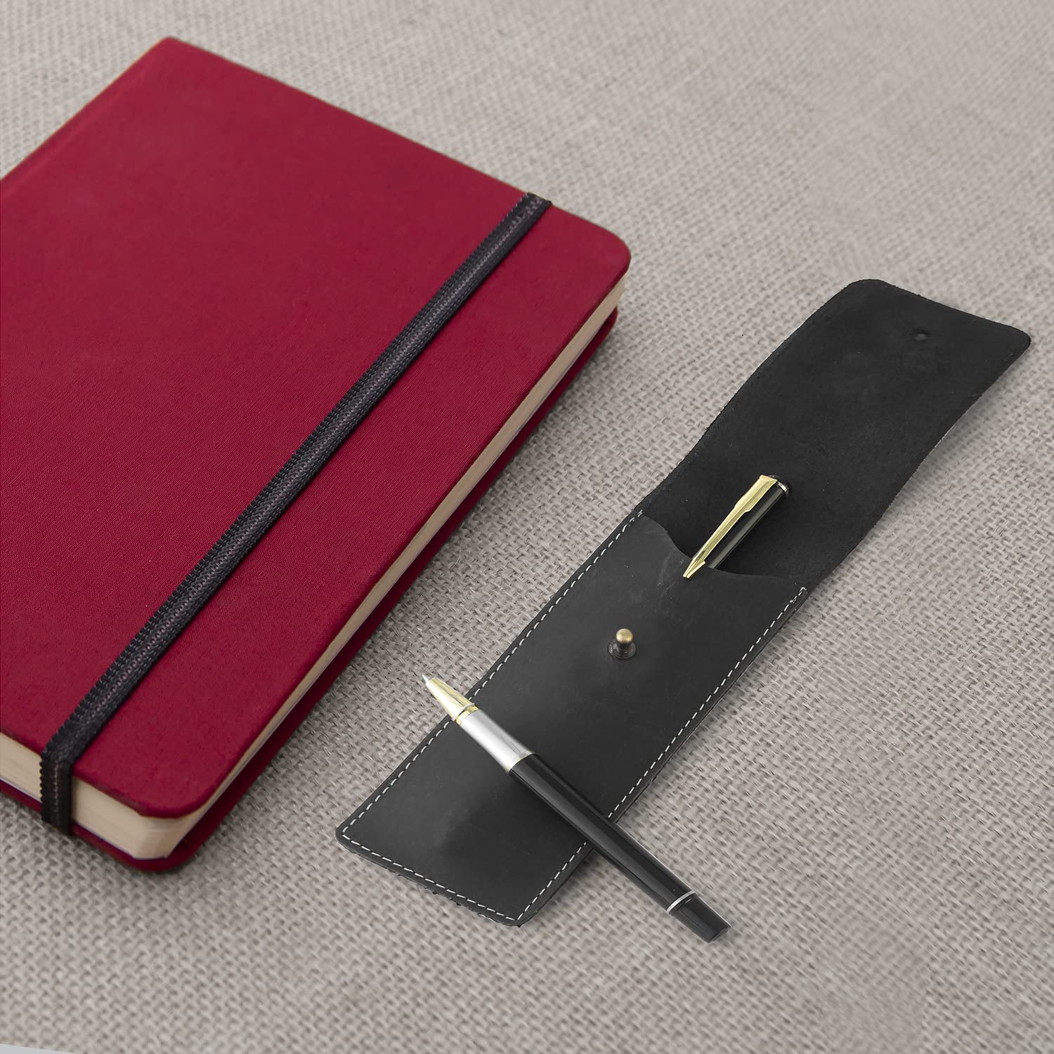 Goatter Hunter Leather Pen Case