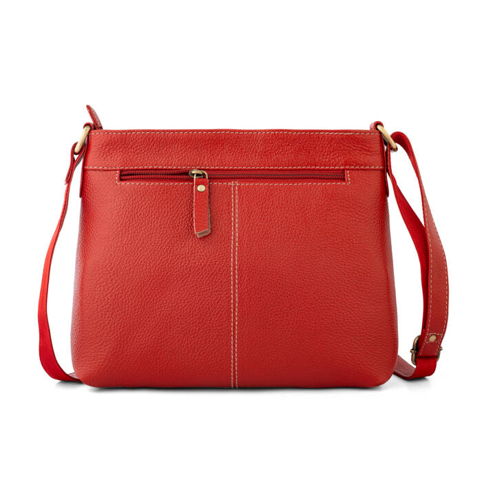 Goatter Genuine Soft Leather Daily Docket 10" Inch Sling Cross-Body Bag for Girls And Women,