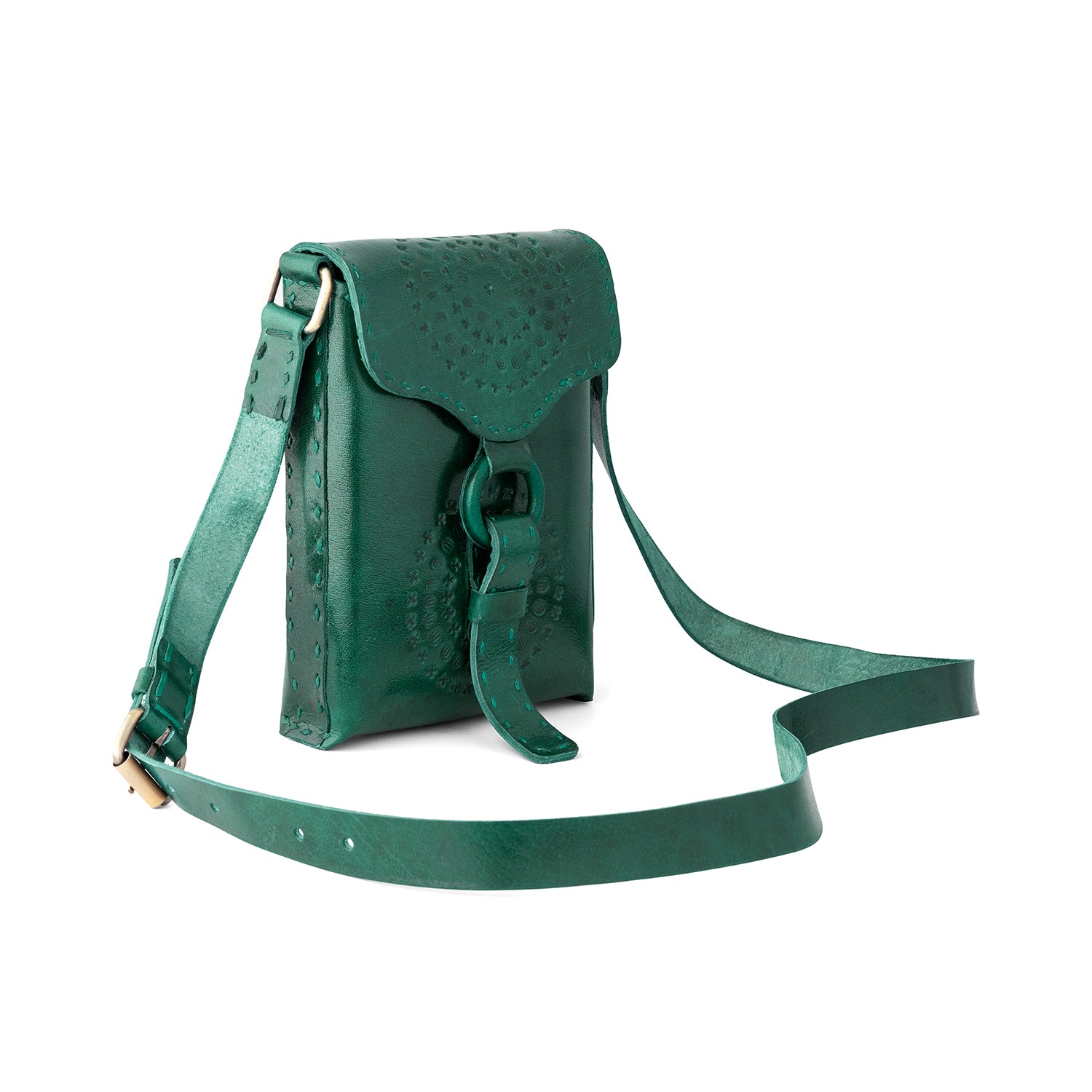 Goatter Genuine Leather Rustic Craft Girls And Women’s Cross Body Sling Bag