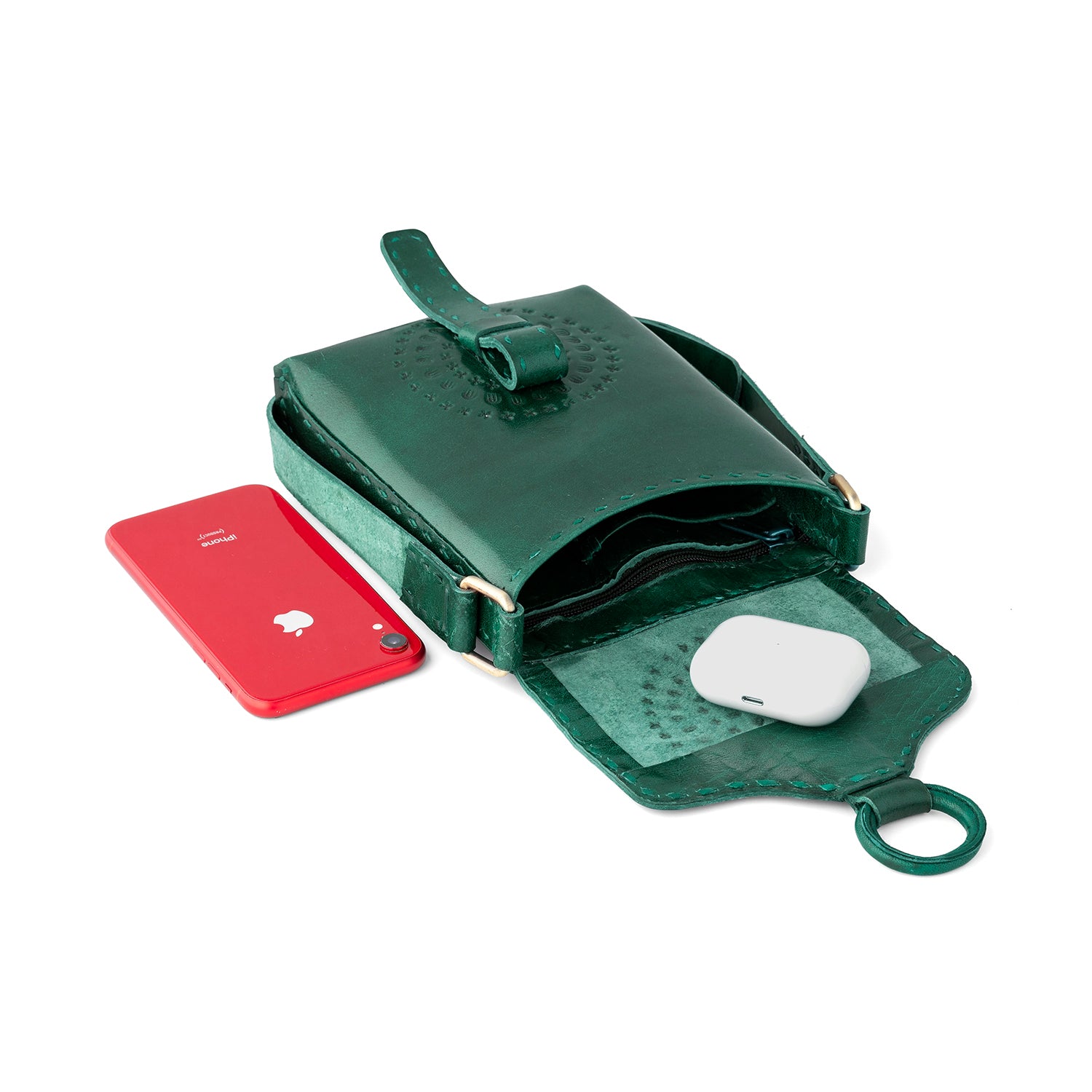 Goatter Genuine Leather Rustic Craft Girls And Women’s Cross Body Sling Bag