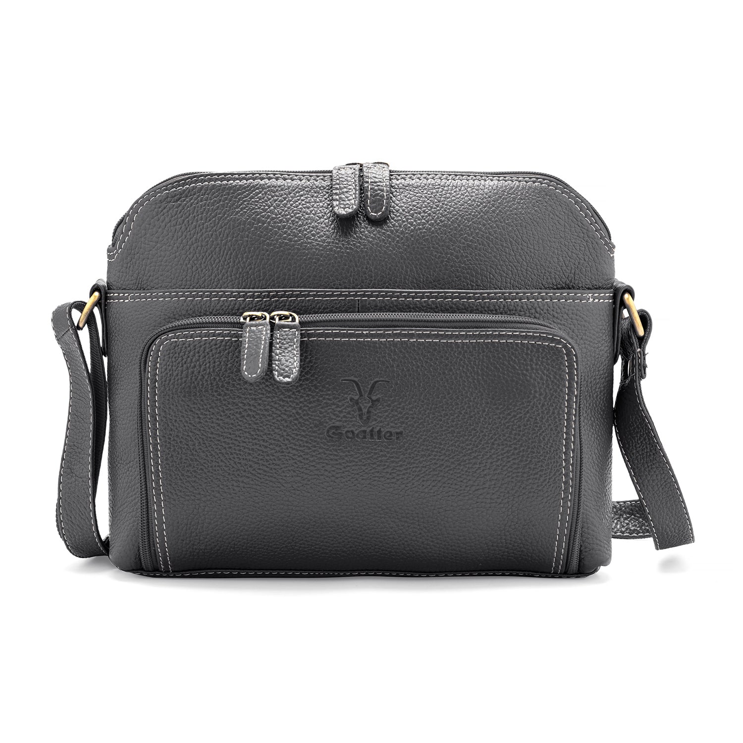 Goatter Genuine Leather Rover Classic Sling Bag for Girls and Women