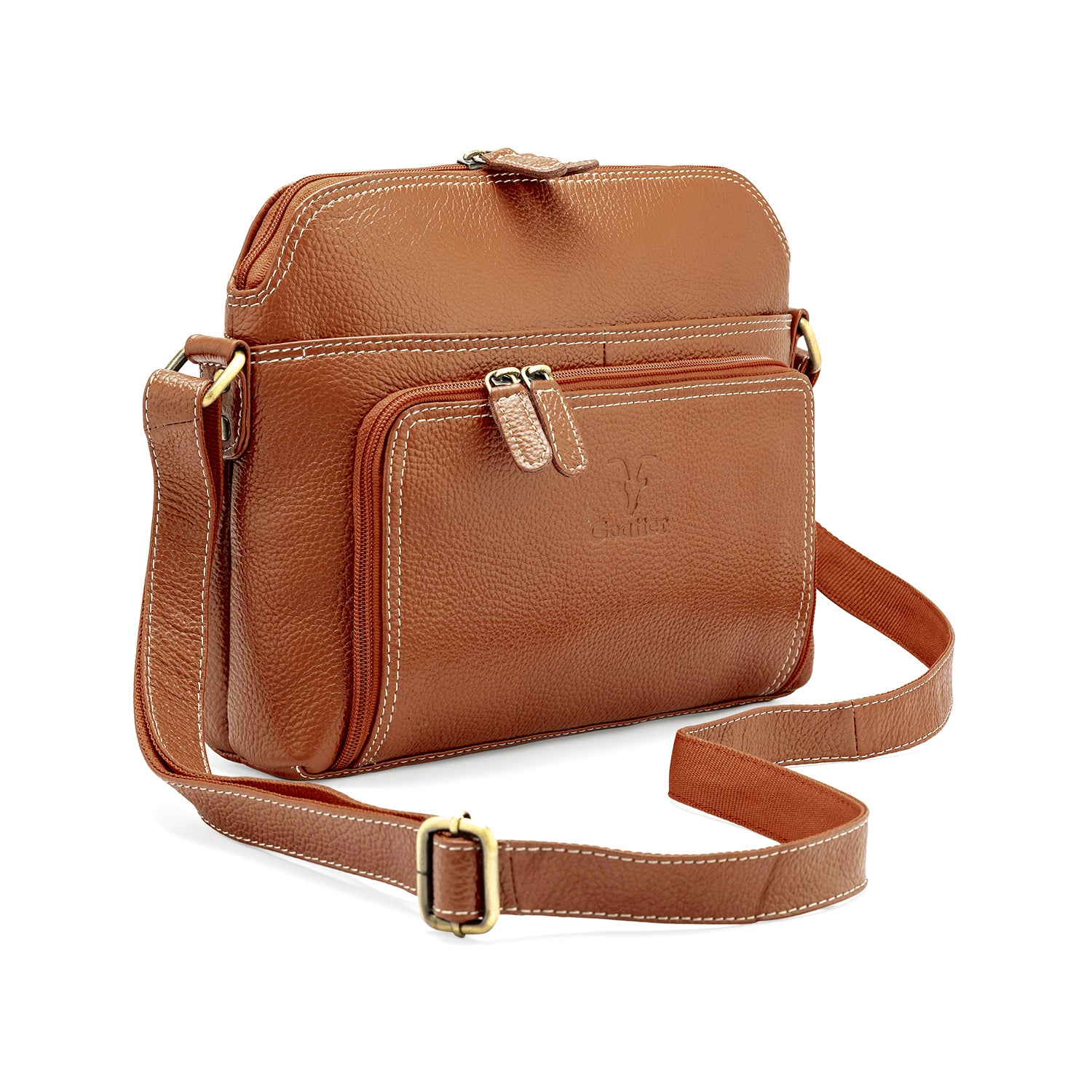 Goatter Genuine Leather Rover Classic Sling Bag for Girls and Women