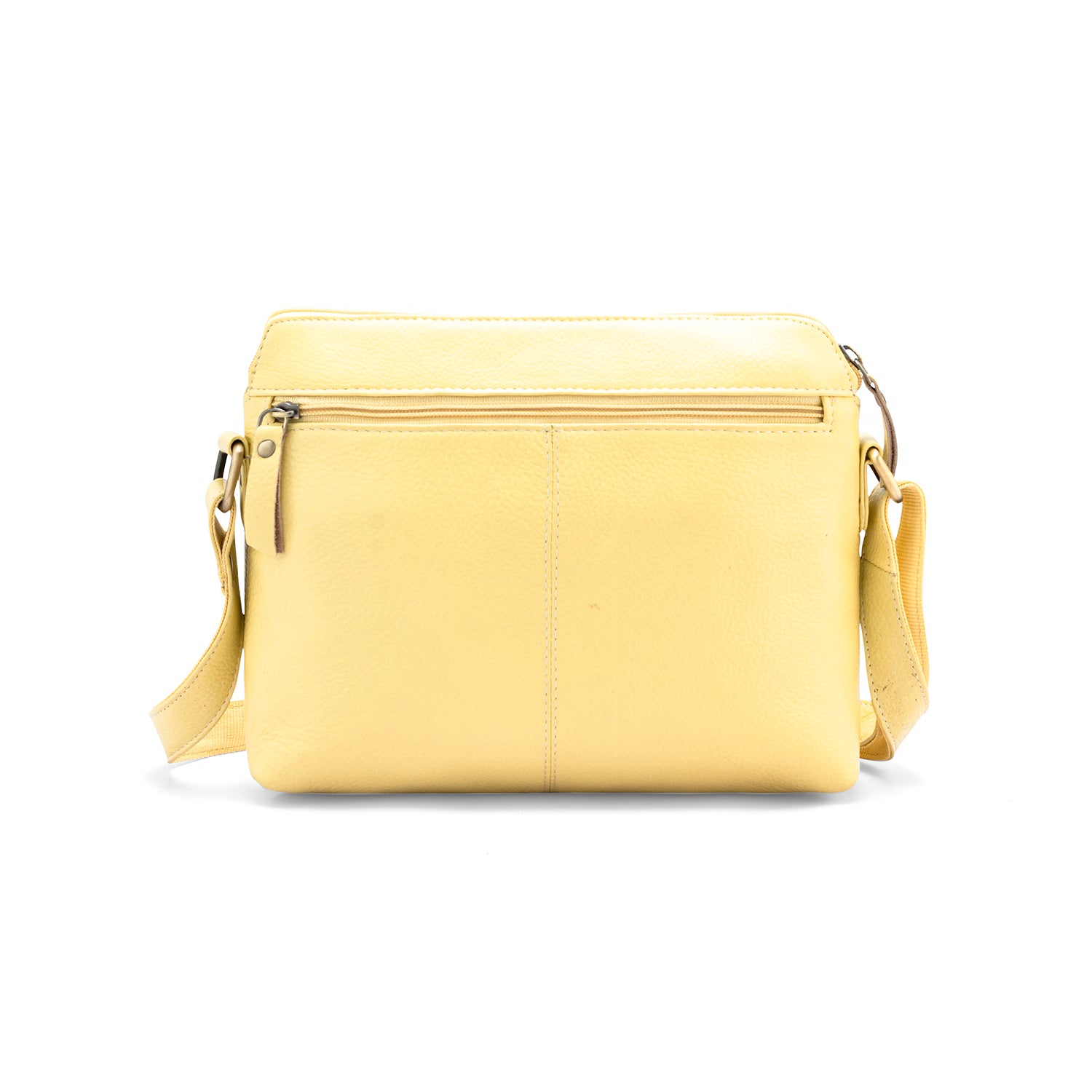 Goatter Genuine Leather 9" Inch Sling Cross-Body Bag For Women's