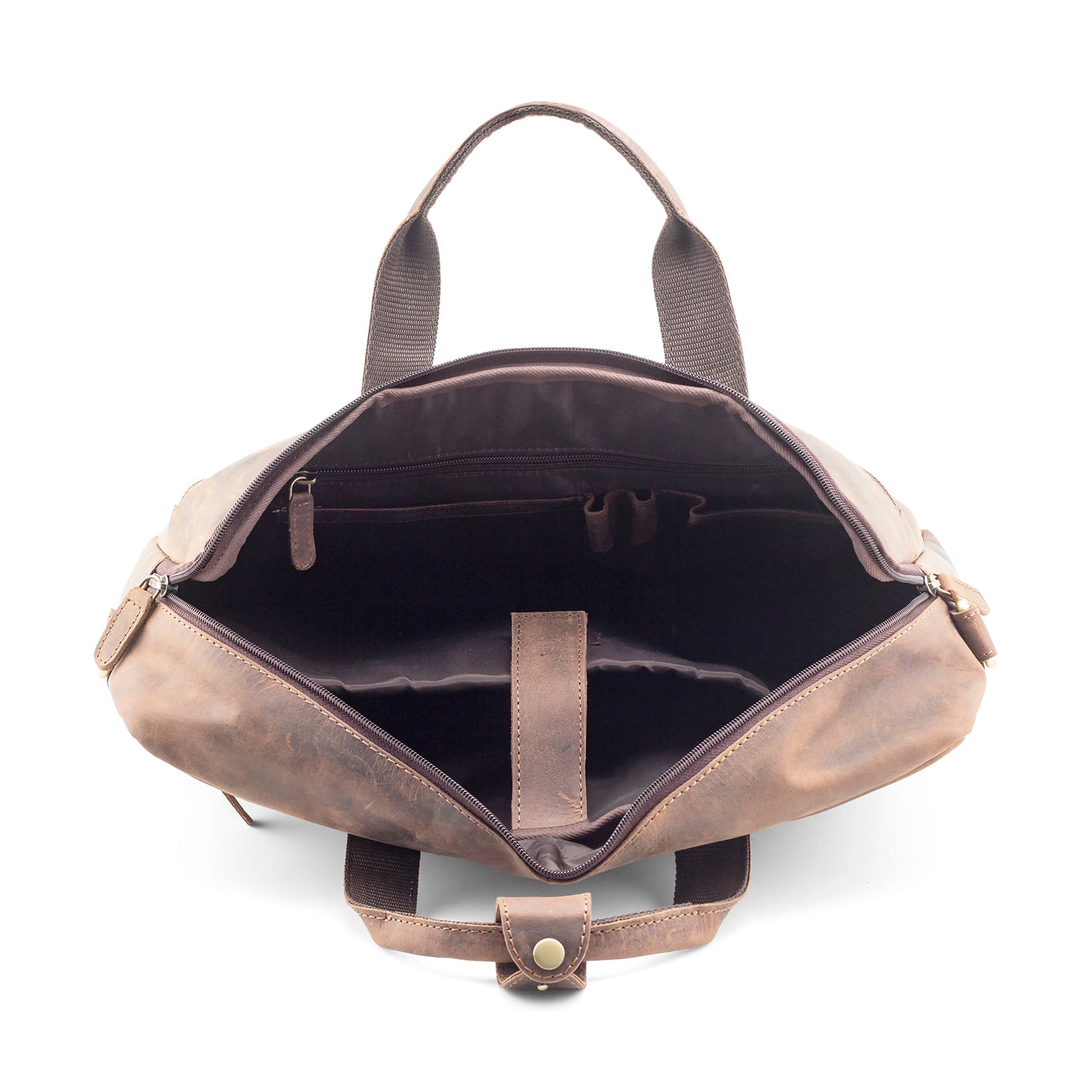 Goatter Hunter Leather 16" Inch Laptop Messenger Bag/Office Bag For Men