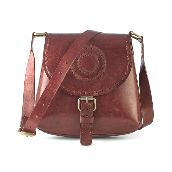 Goatter Genuine Leather Handcrafted Sling Bag