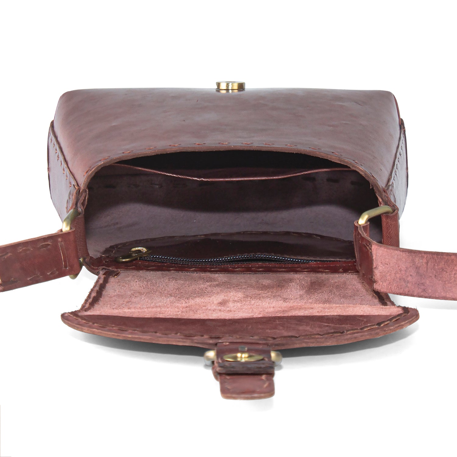 Goatter Genuine Leather Handcrafted Sling Bag