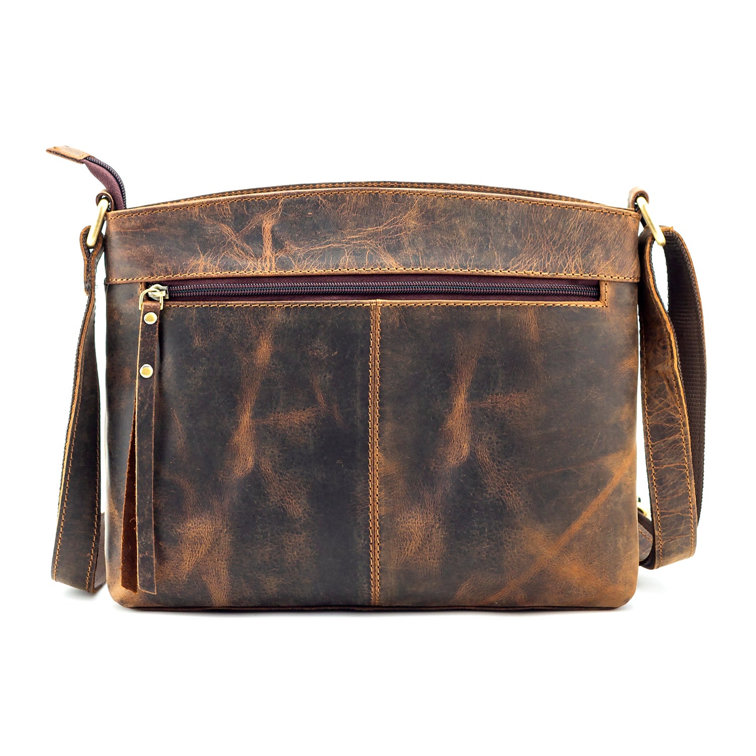 Goatter Hunter Leather Crossbody Bag for Women