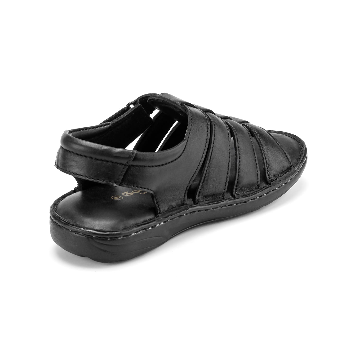 Goatter Mens Casual Closed Toe Leather Outdoor Sandals