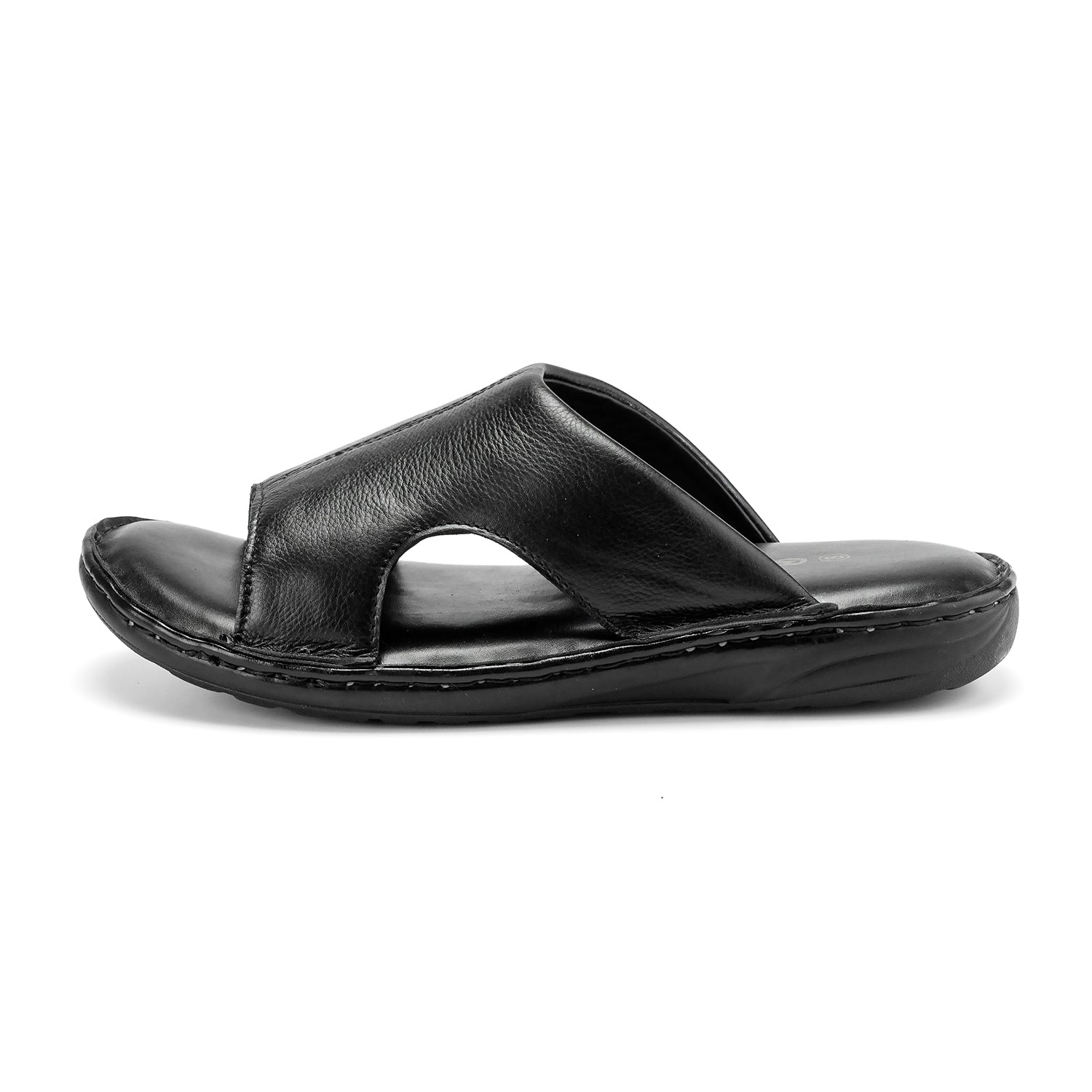 Goatter Genuine Leather Slide Slippers