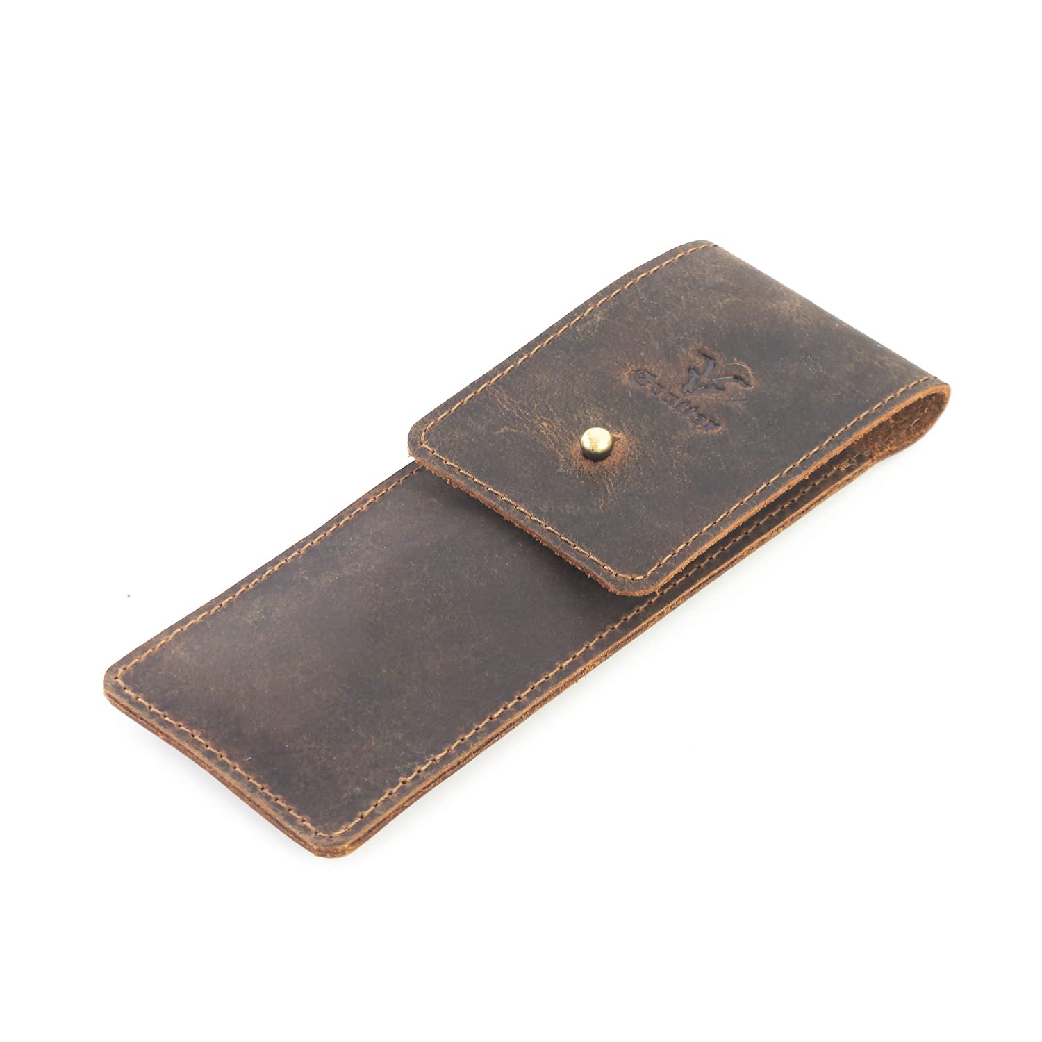 Goatter Hunter Leather Pen Case