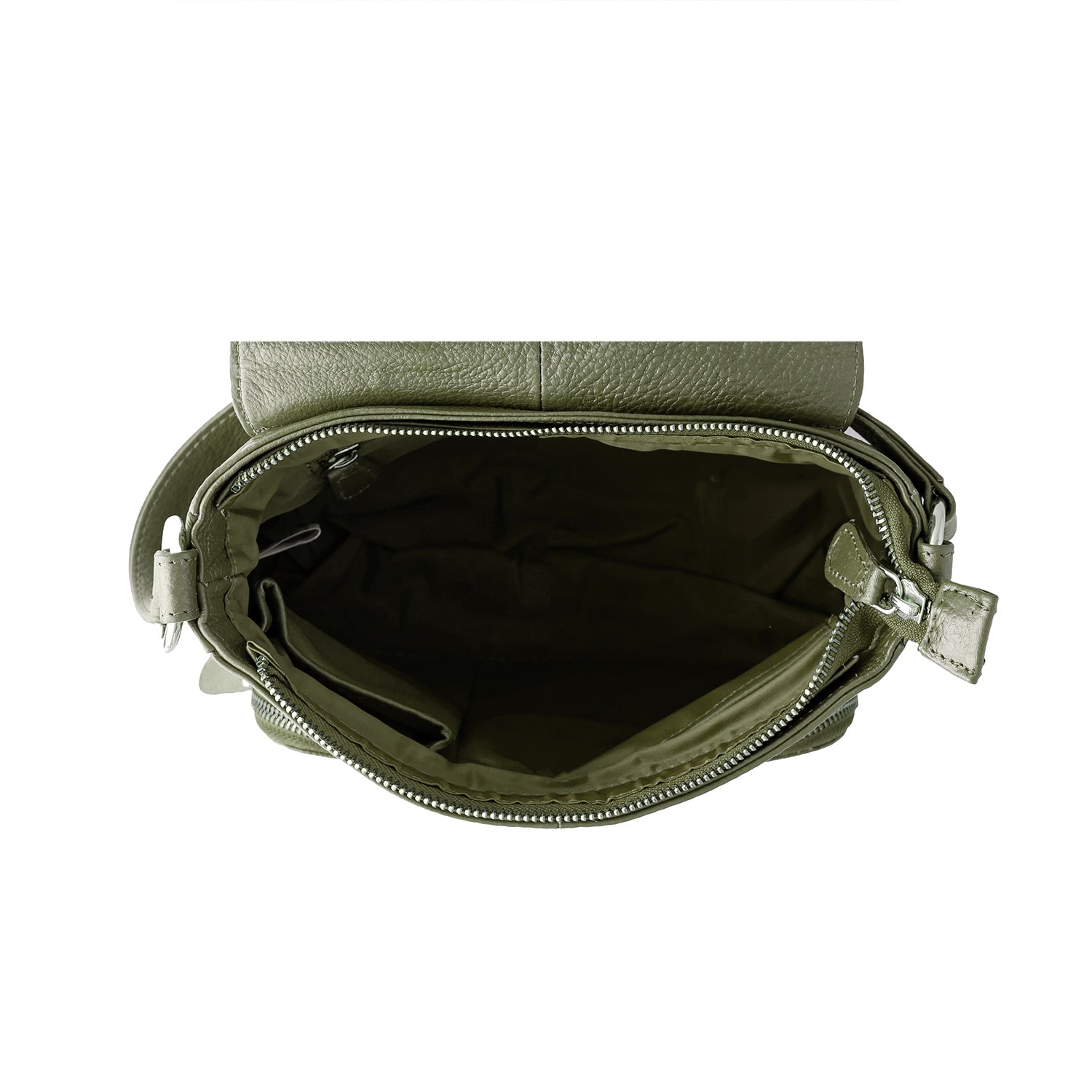 Goatter Women's Genuine Leather Sling Bag | Crossbody Purse with Chain Strap