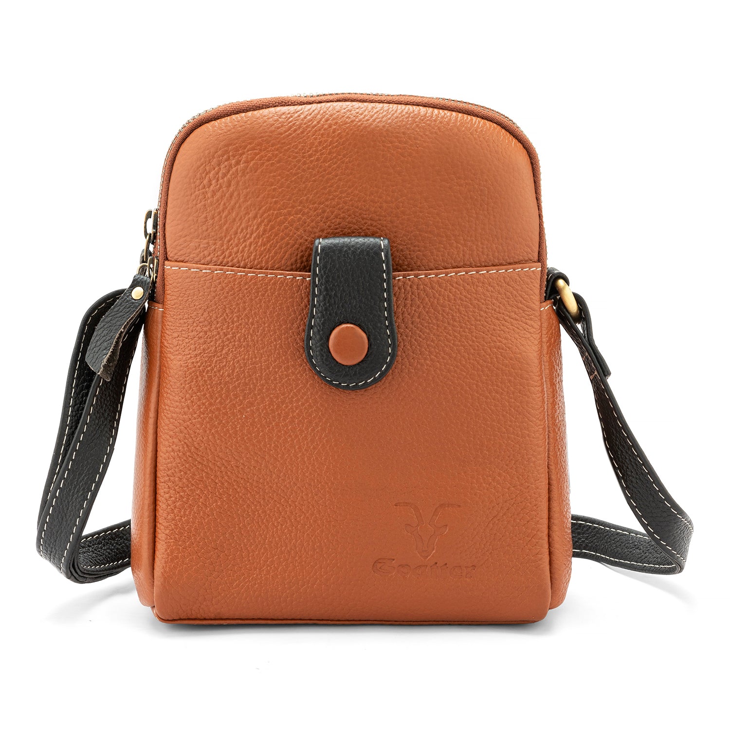 Goatter Genuine Leather Small Sling Cross-Body Bag For Girls And Women’s