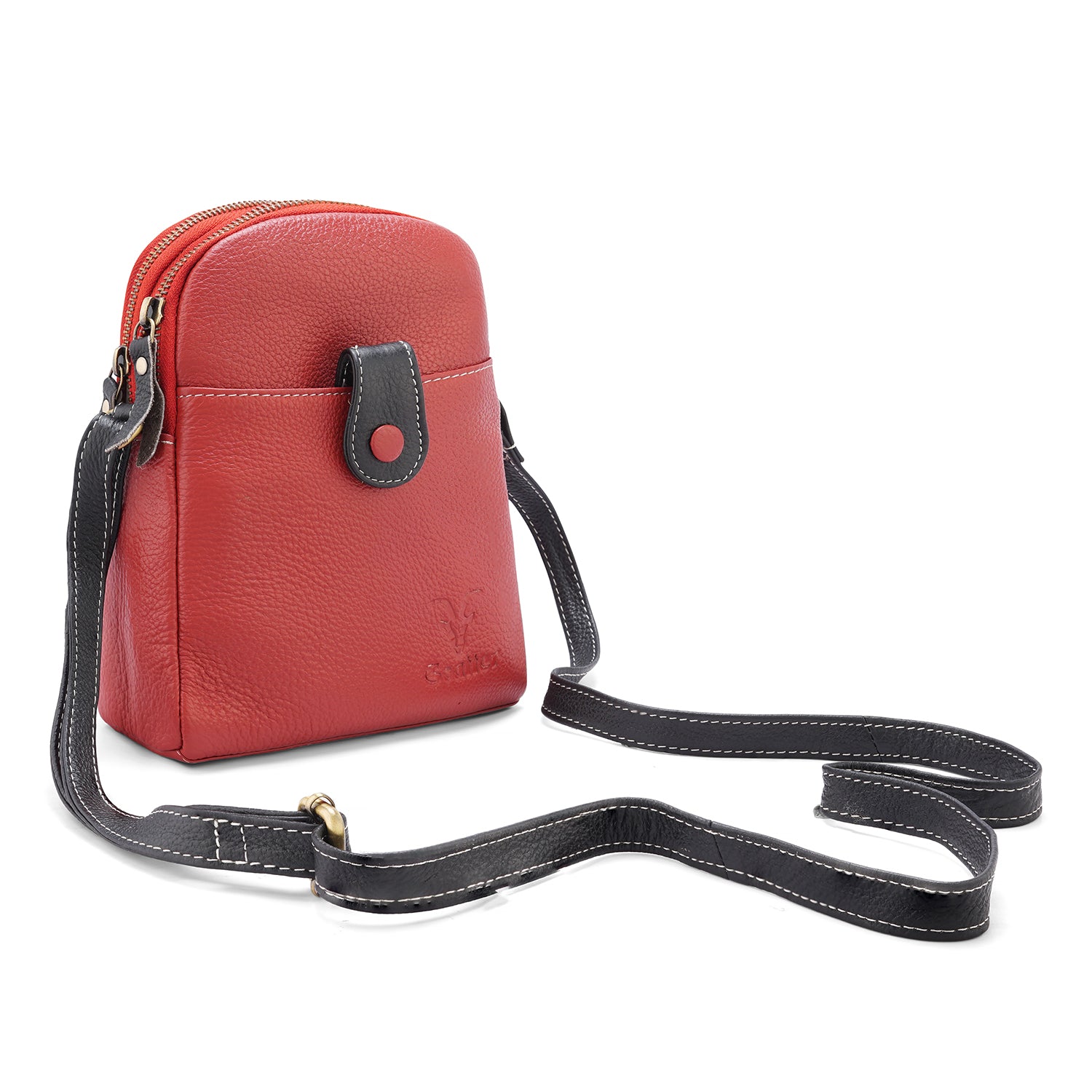 Goatter Genuine Leather Small Sling Cross-Body Bag For Girls And Women’s