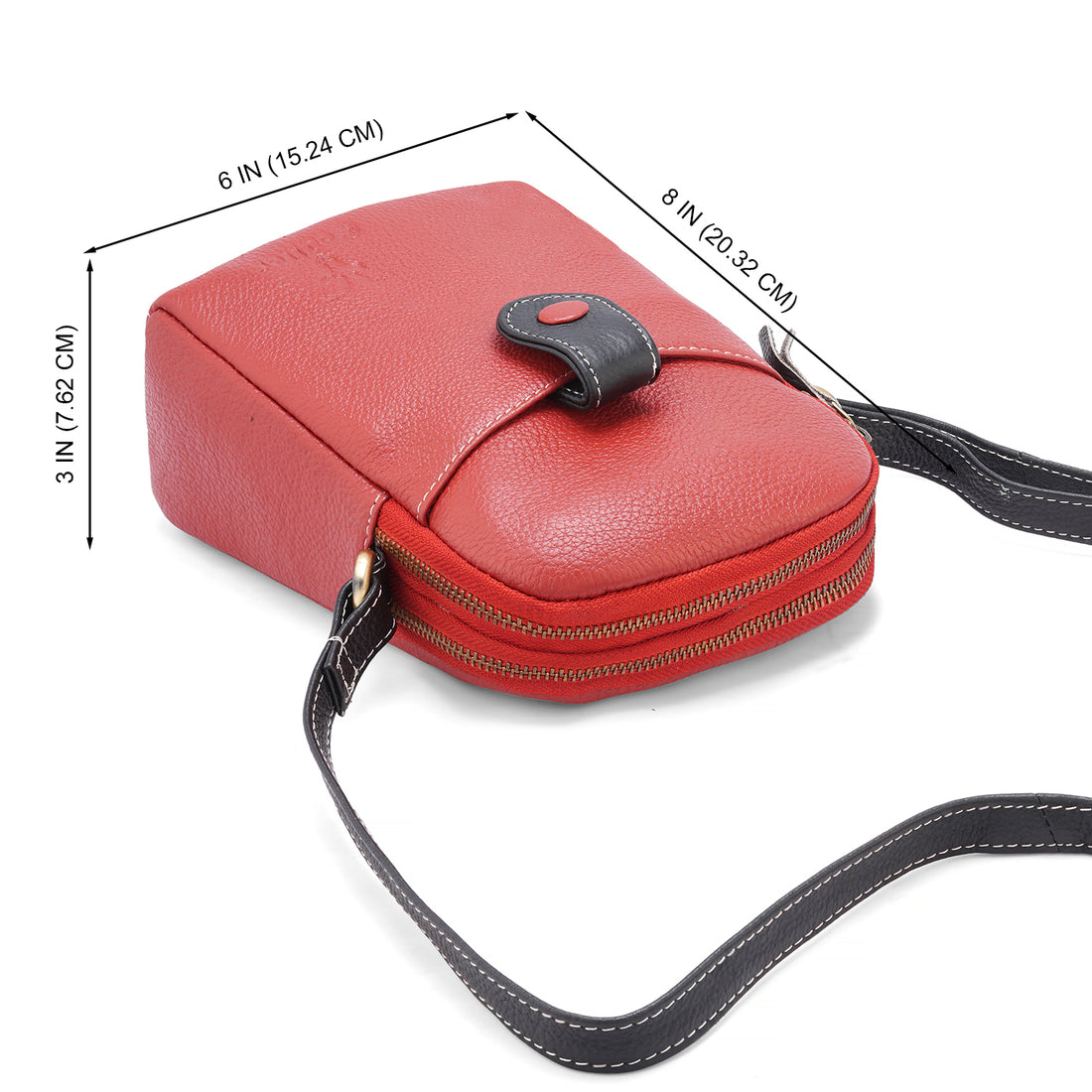 Goatter Genuine Leather Small Sling Cross-Body Bag For Girls And Women’s
