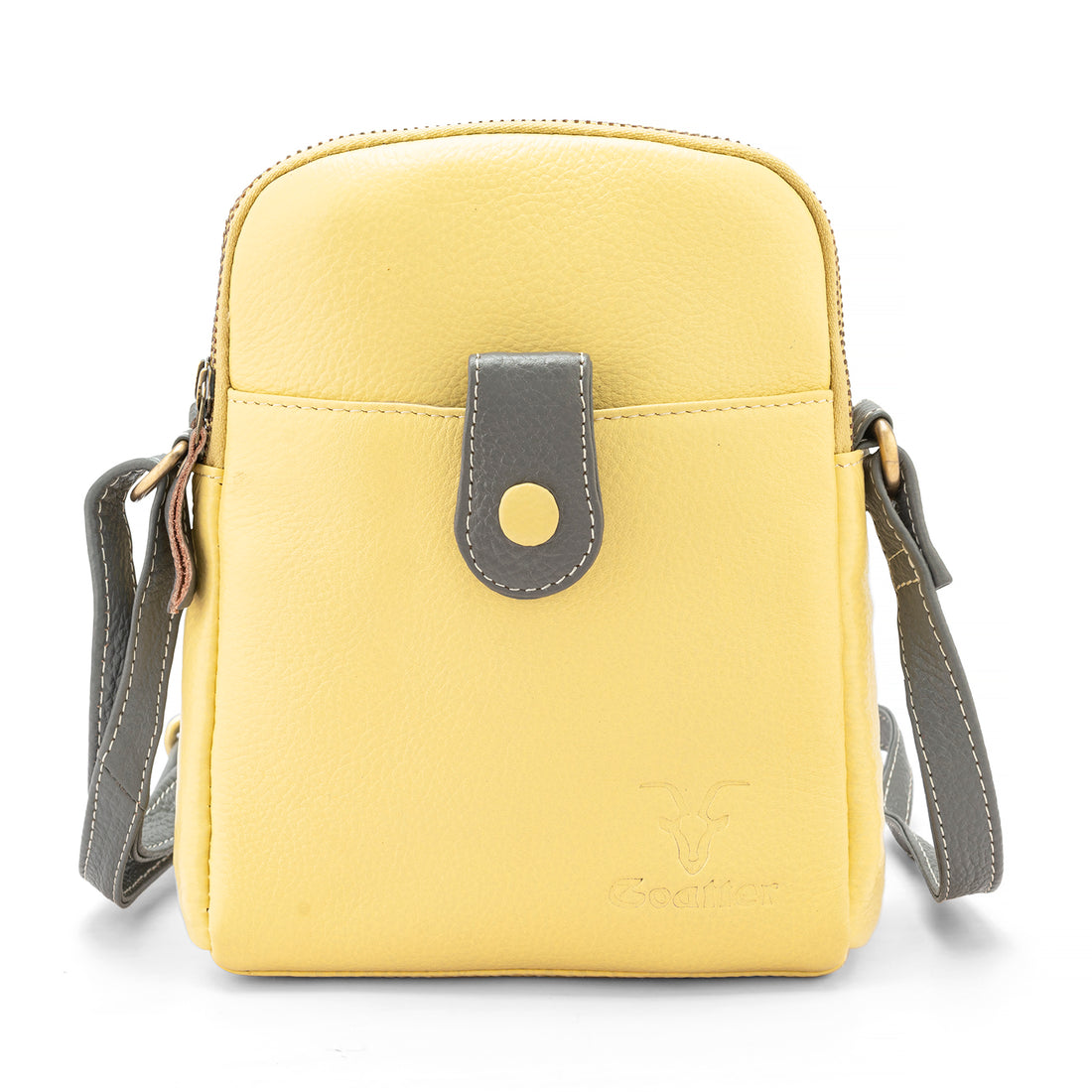 Goatter Genuine Leather Small Sling Cross-Body Bag For Girls And Women’s