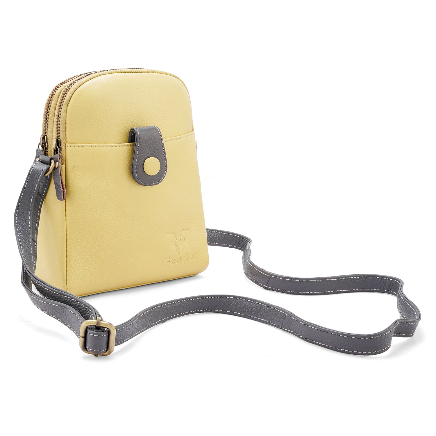 Goatter Genuine Leather Small Sling Cross-Body Bag For Girls And Women’s